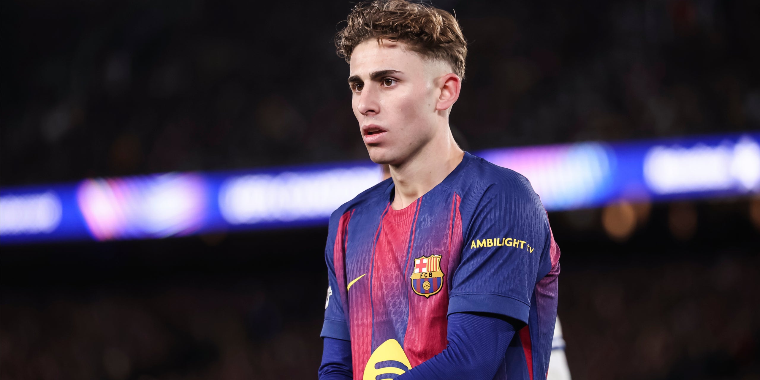 Fermín López, durant un partit amb el Barça | Europa Press