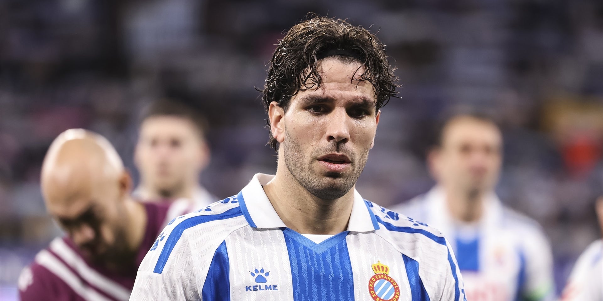 Leandro Cabrera durant el partit | Europa Press