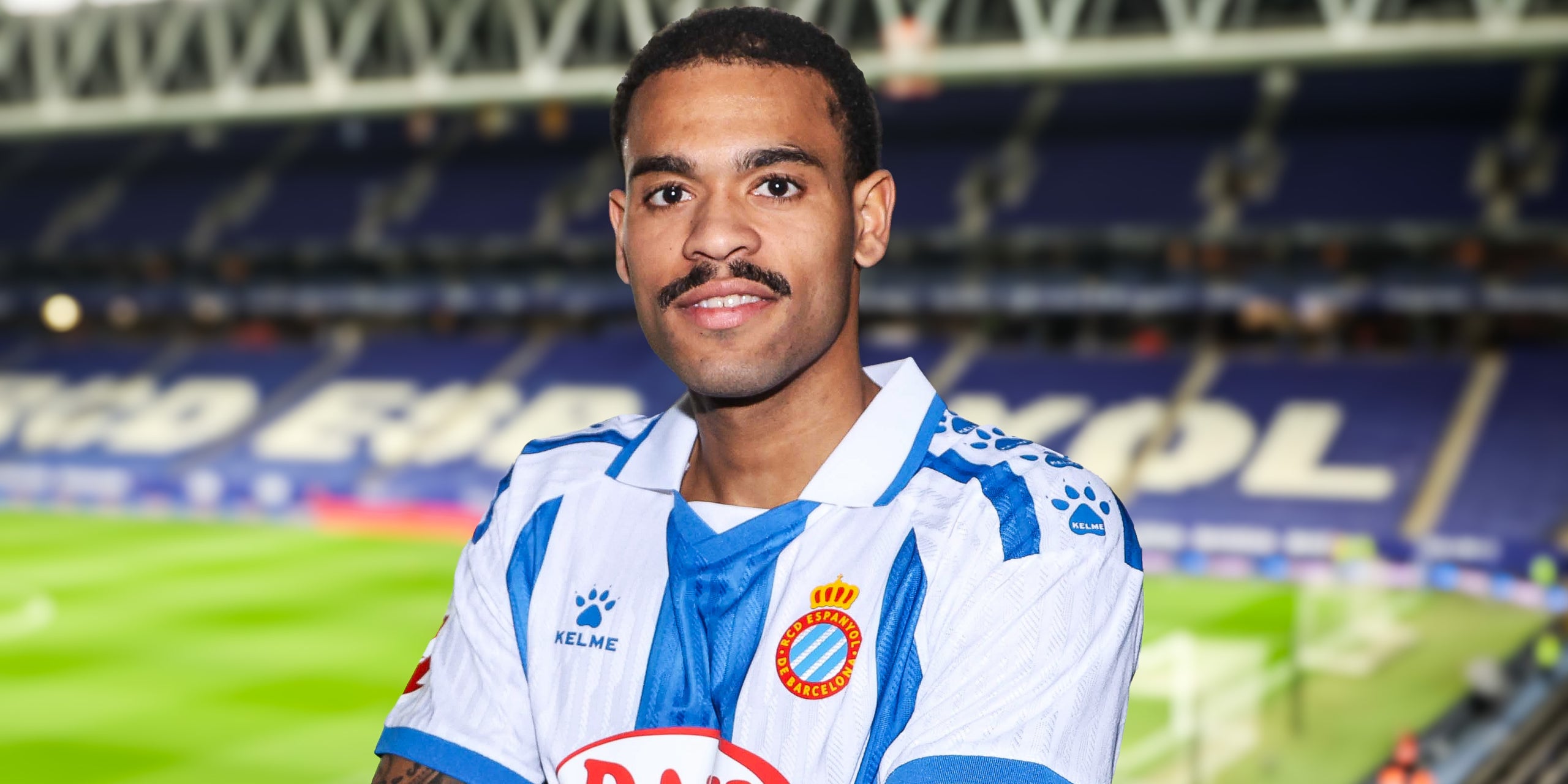 Cyril Ngonge en la presentació a l'Espanyol | RCD Espanyol