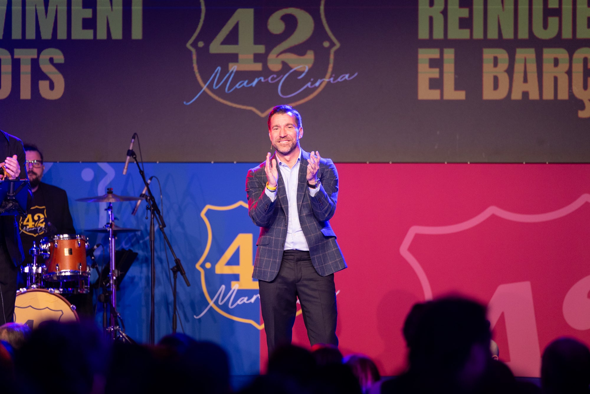 Marc Círia, durant un acte electoral | Moviment 42