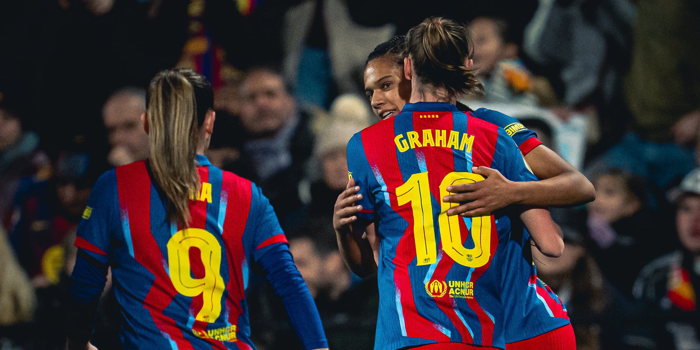 Les jugadores del Barça celebren el gol | FC Barcelona