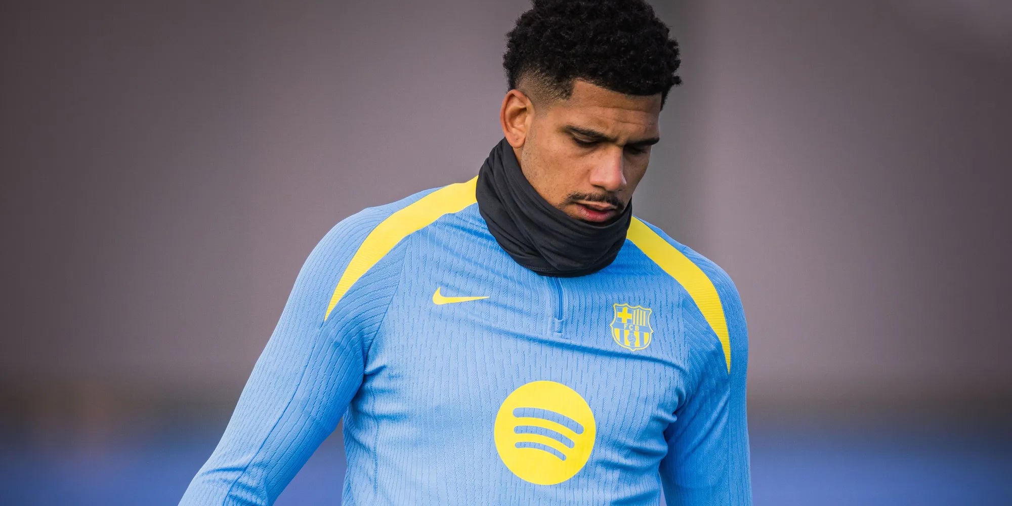 Ronald Araujo, durante un entrenamiento con el Barça | FC Barcelona