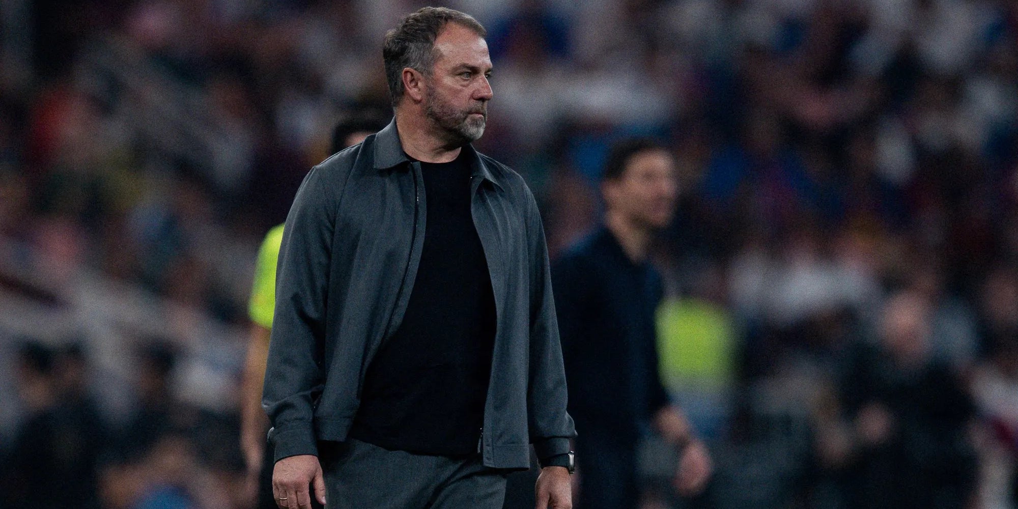 Hansi Flick, durant la final de la Supercopa | FC Barcelona