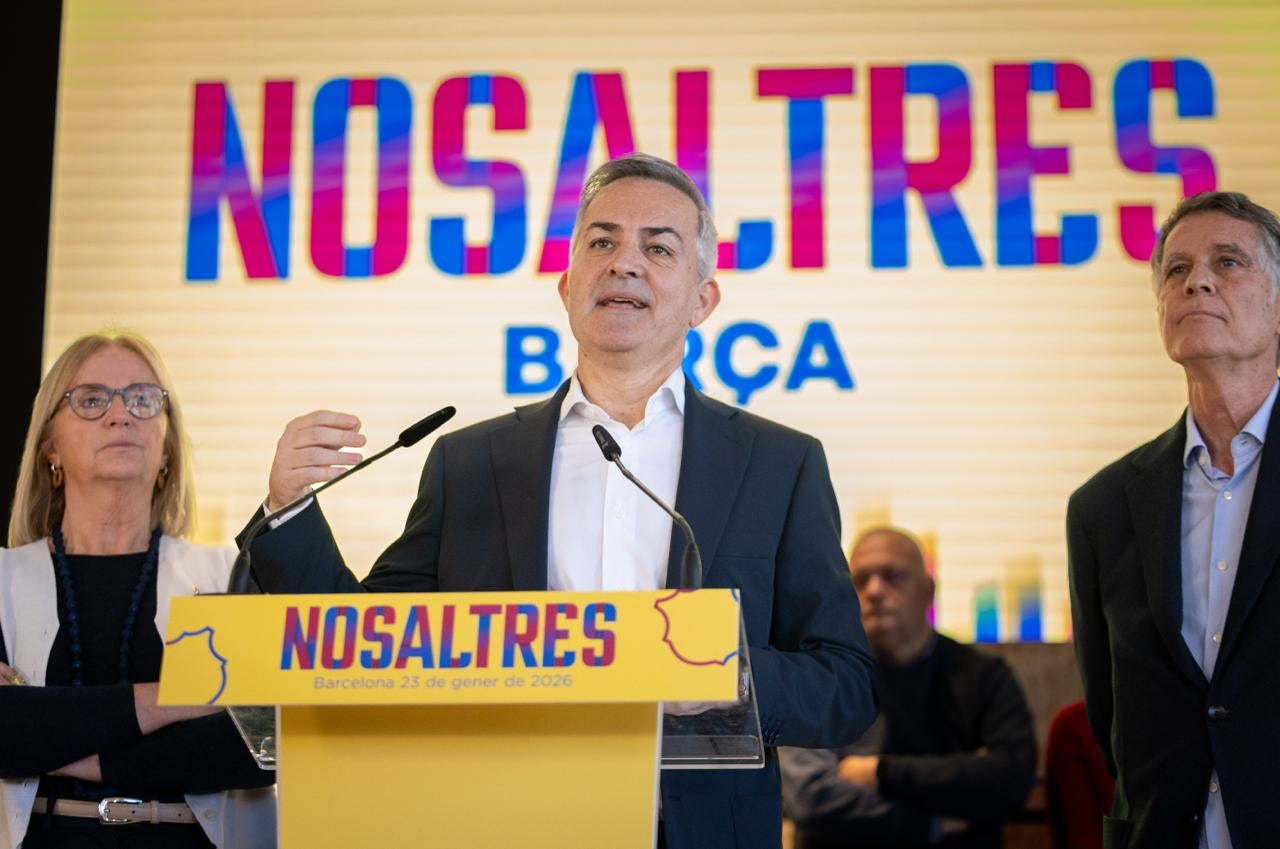 Víctor Font, durant un acte electoral | Víctor Font