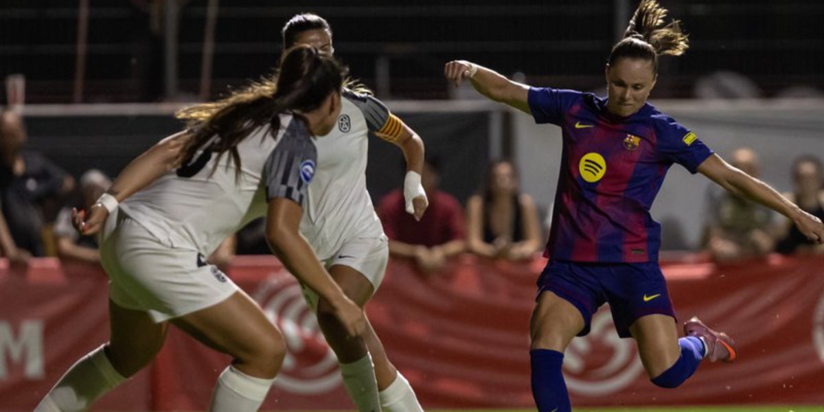 El Barça i el Badalona Women, a la passada final de la Copa Catalunya | FCF