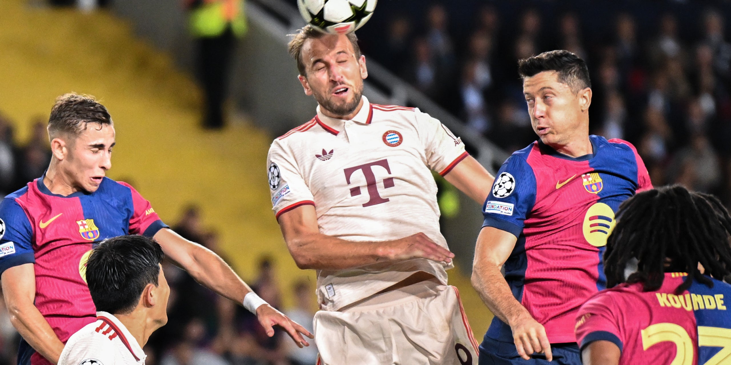 Harry Kane, durant un partit contra el Barça | Europa Press