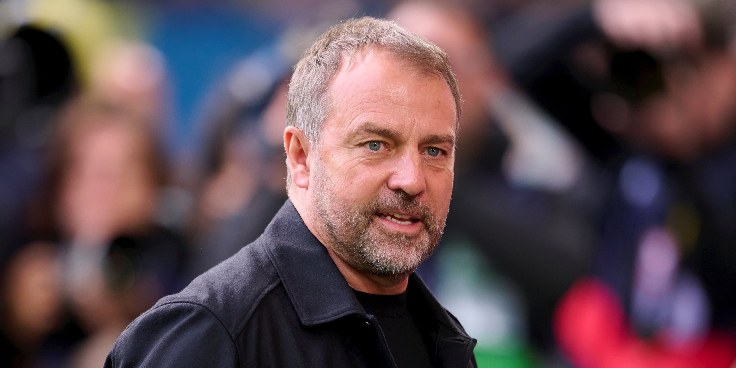 Hansi Flick, durant un partit amb el Barça | Europa Press