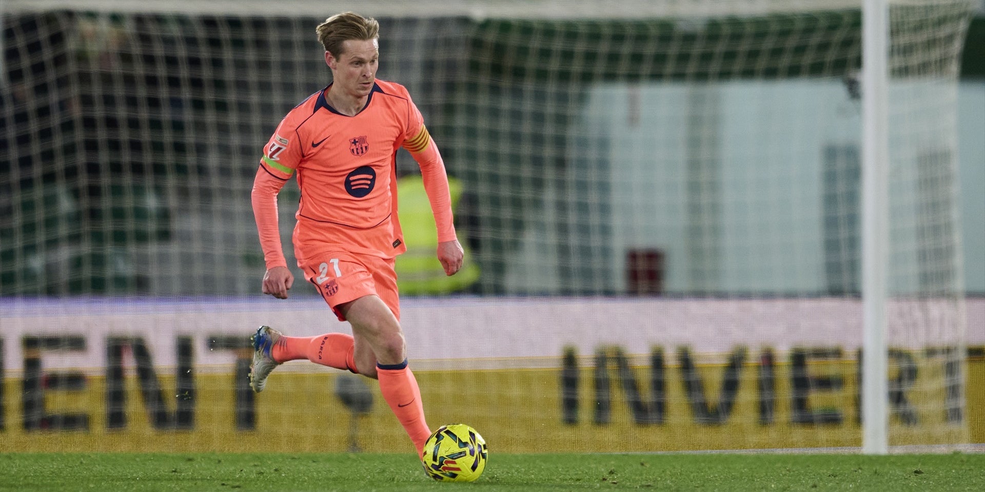 Frenkie de Jong durant un partit del Barça | Europa Press