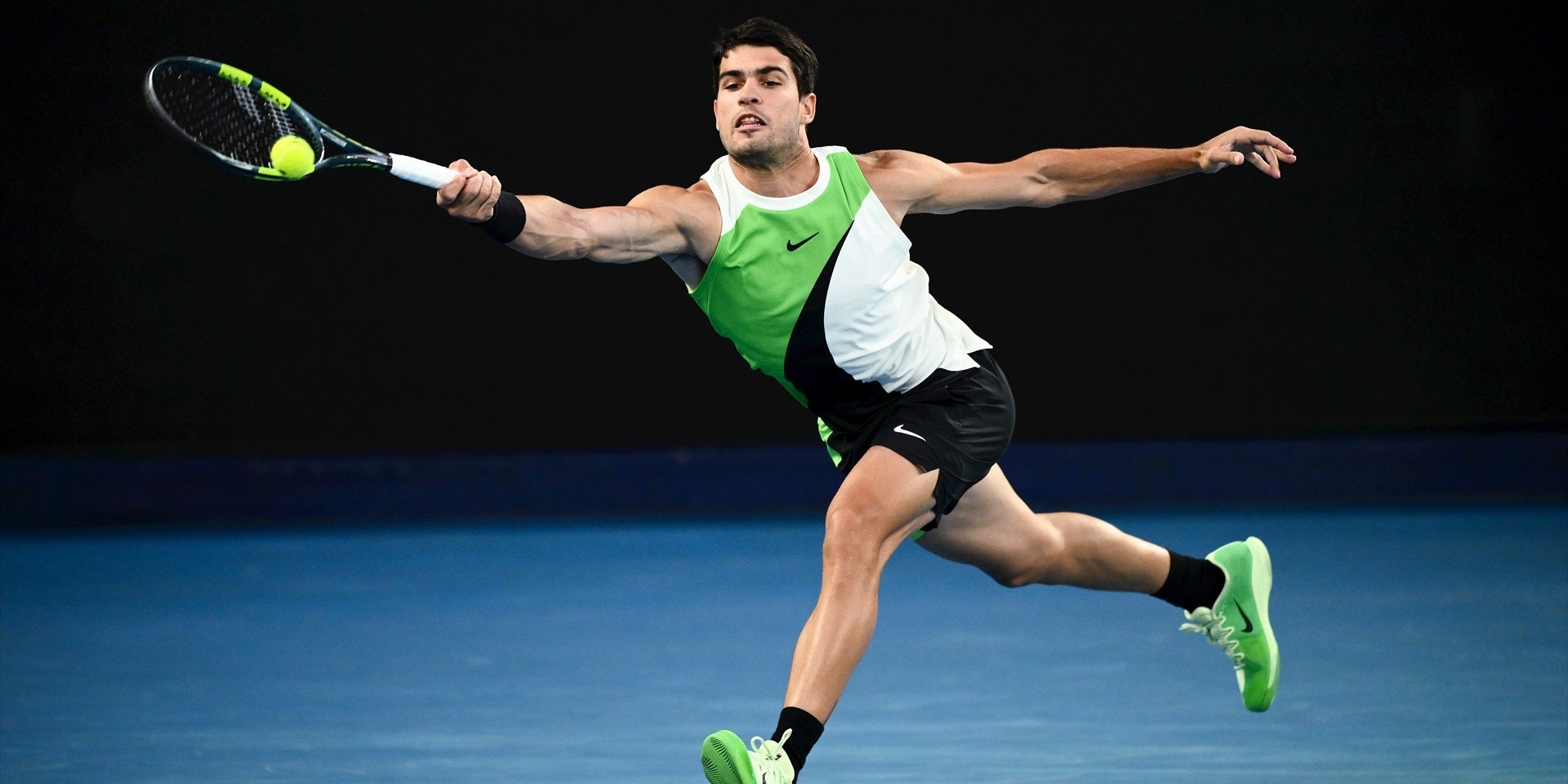 Carlos Alcaraz durant la final de l'Open d'Austràlia | Europa Press