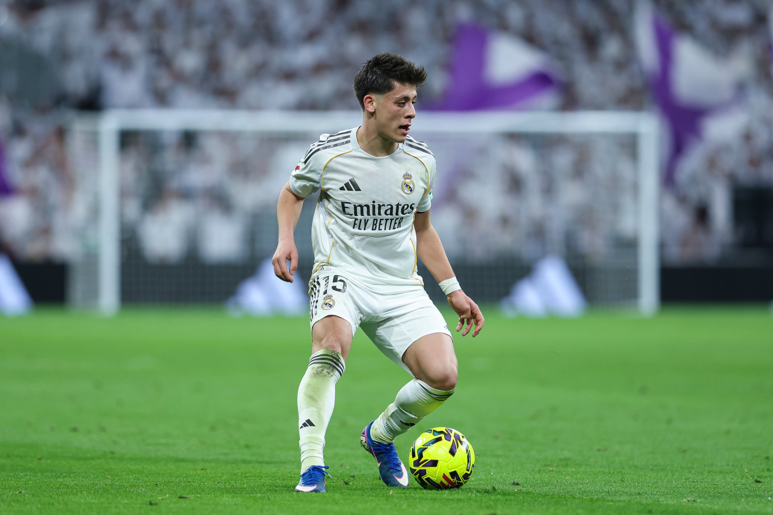 Arda Güler, durant un partit del Madrid | Europa Press