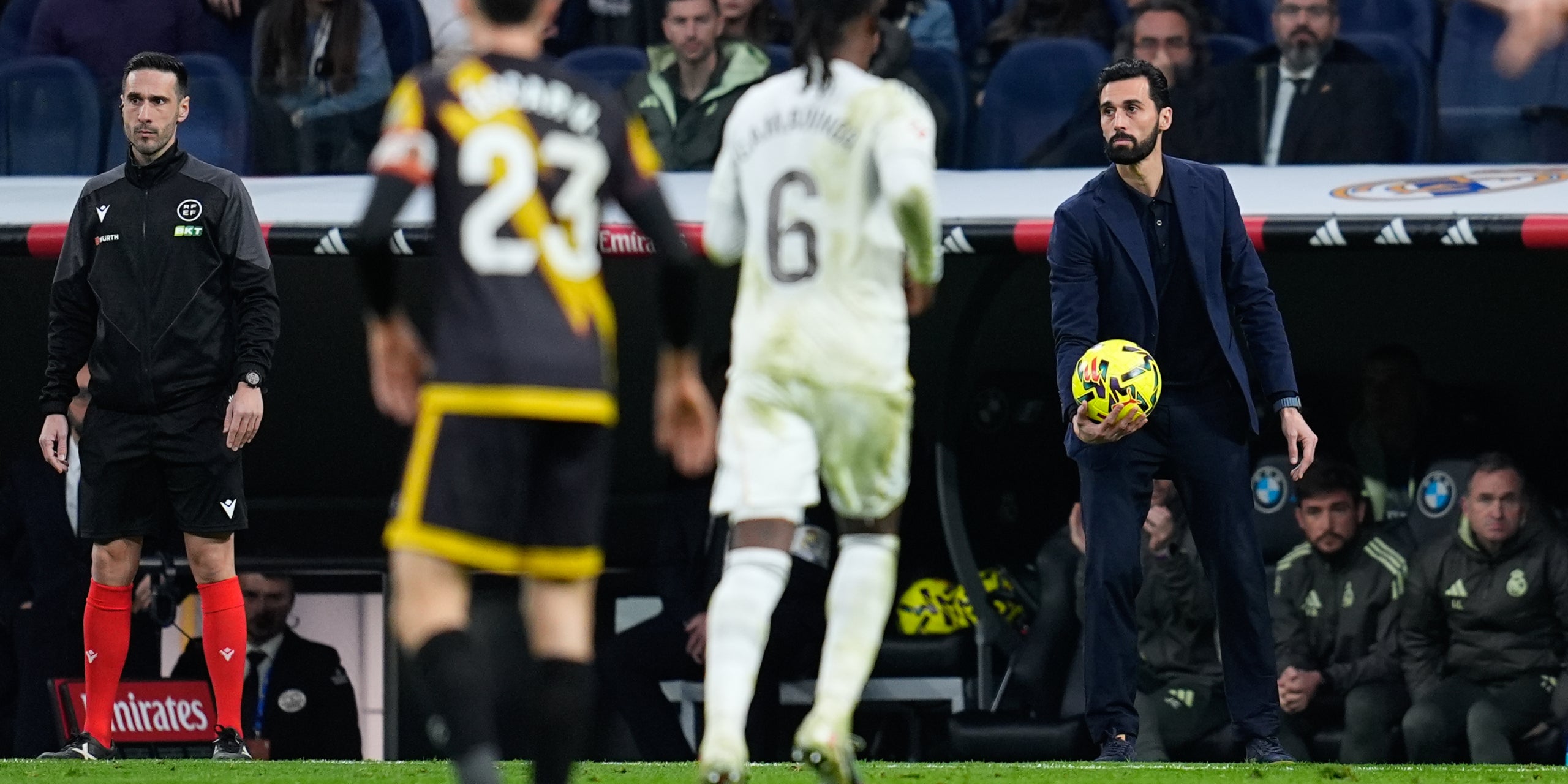 Álvaro Arbeloa, durant un partit del Madrid | Europa Press