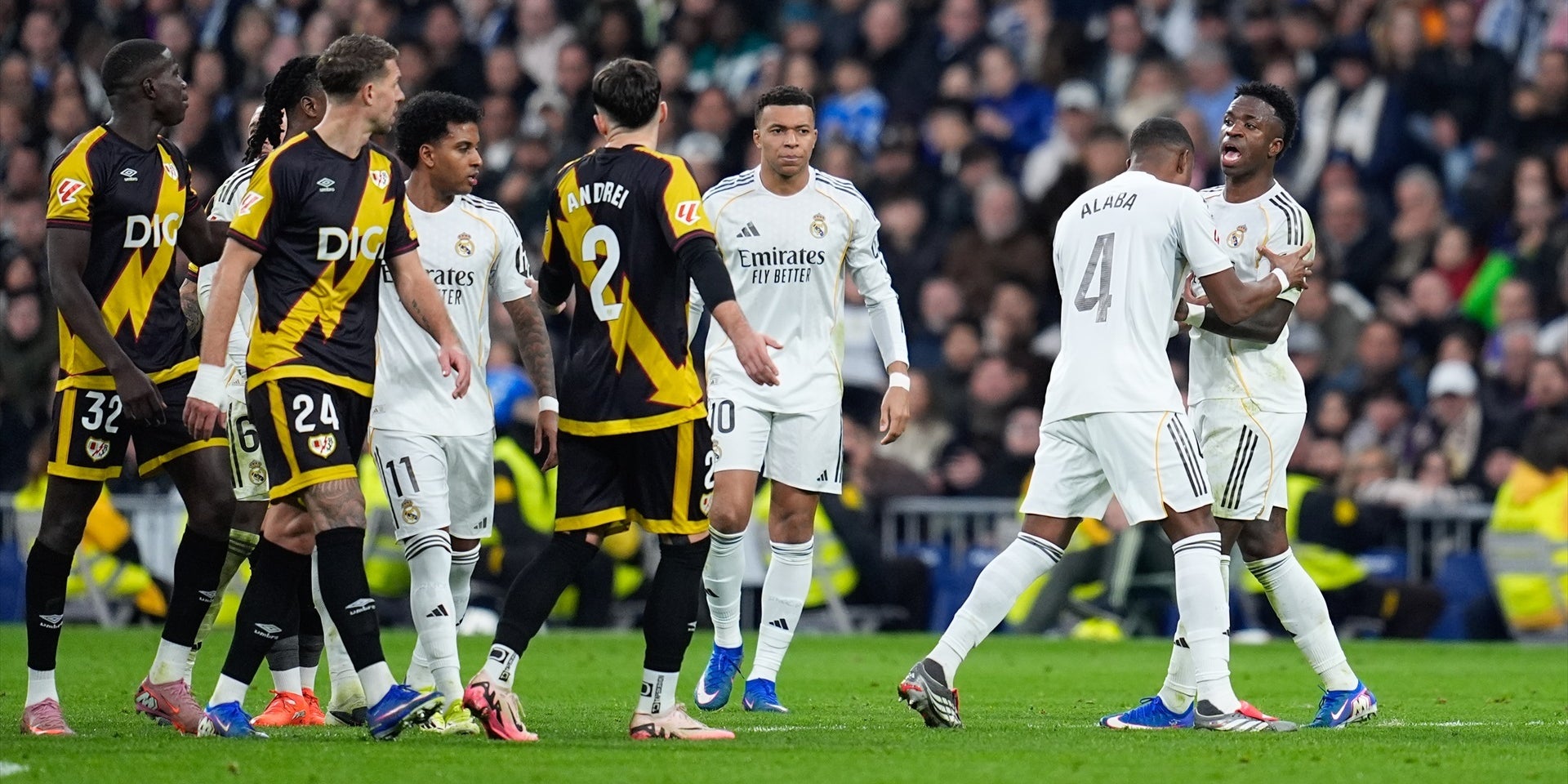 Partit polèmic entre el Madrid i el Rayo | Europa Press