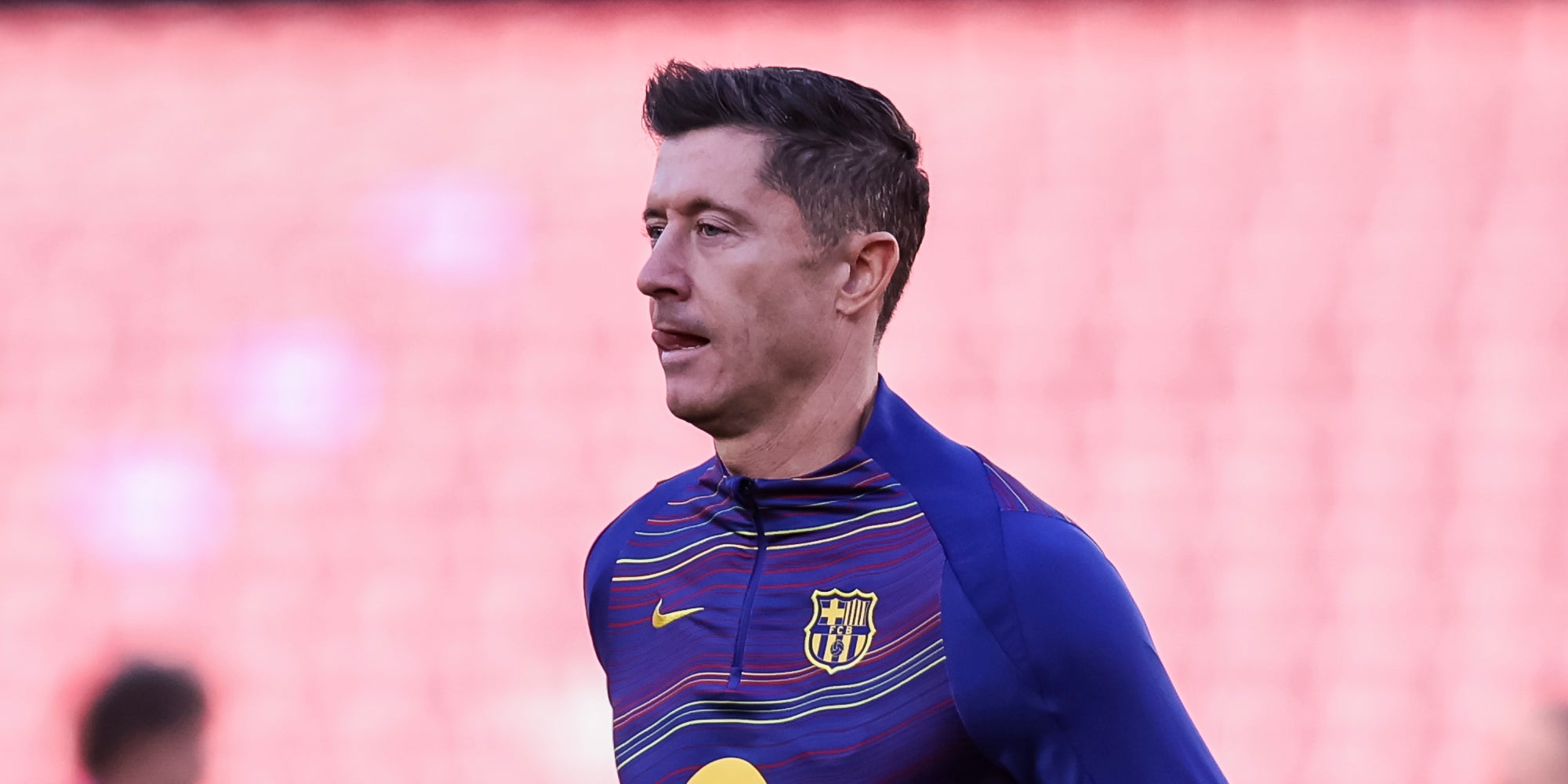 Robert Lewandowski, durant un partit amb el Barça | Europa Press
