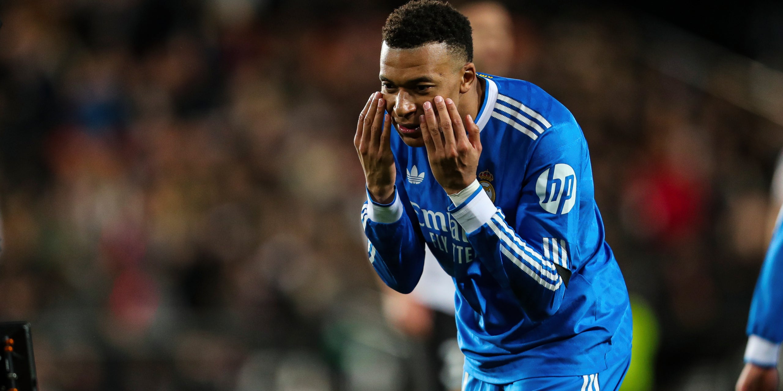 Kylian Mbappé, celebrant un gol amb el Madrid | Europa Press