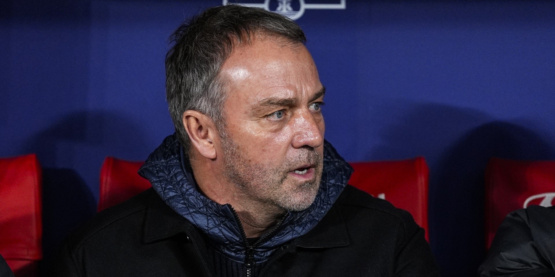 Hansi Flick durant el partit de Copa | Europa Press