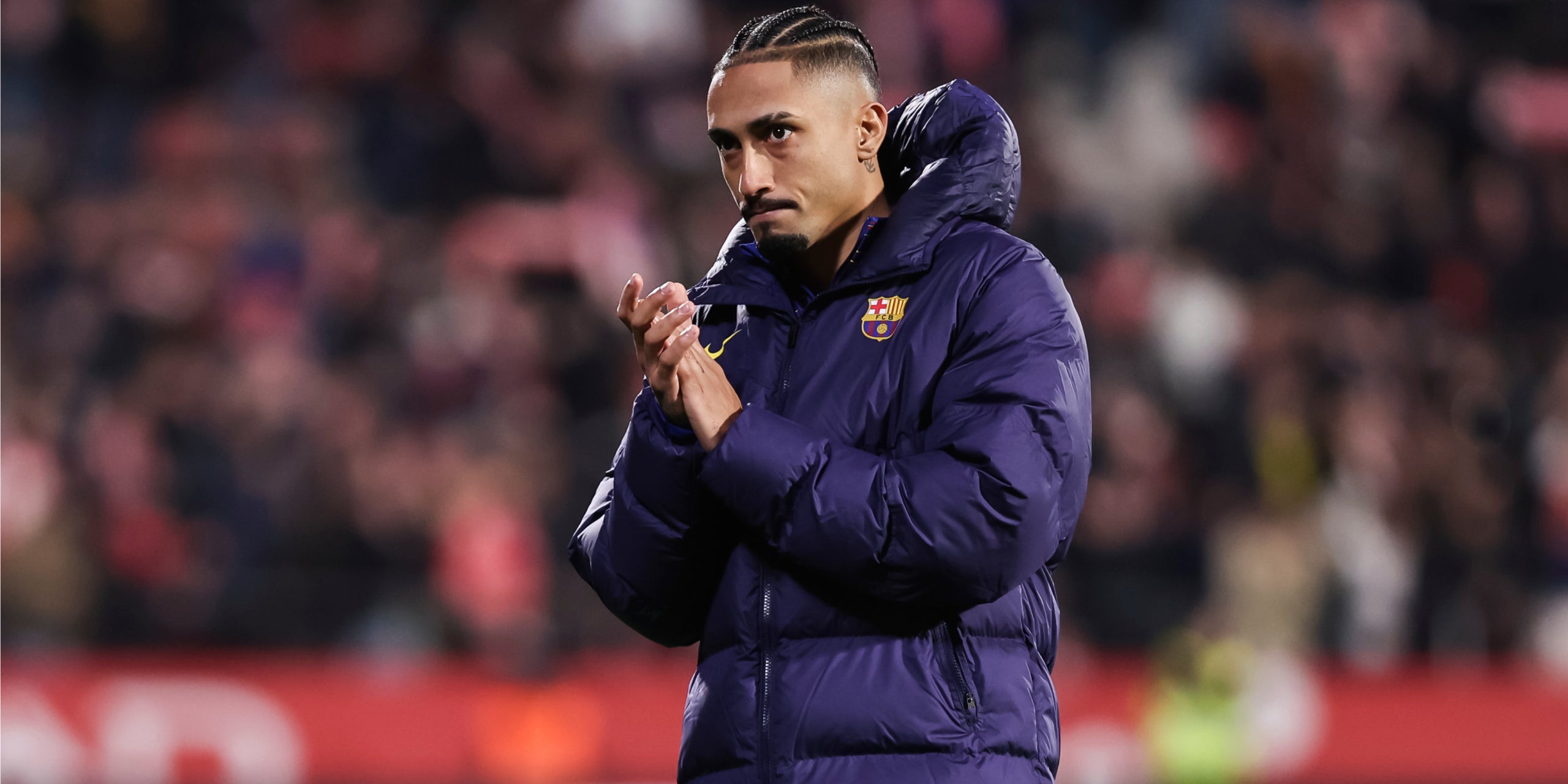 Raphinha, després de perdre el partit contra el Girona | Europa Press