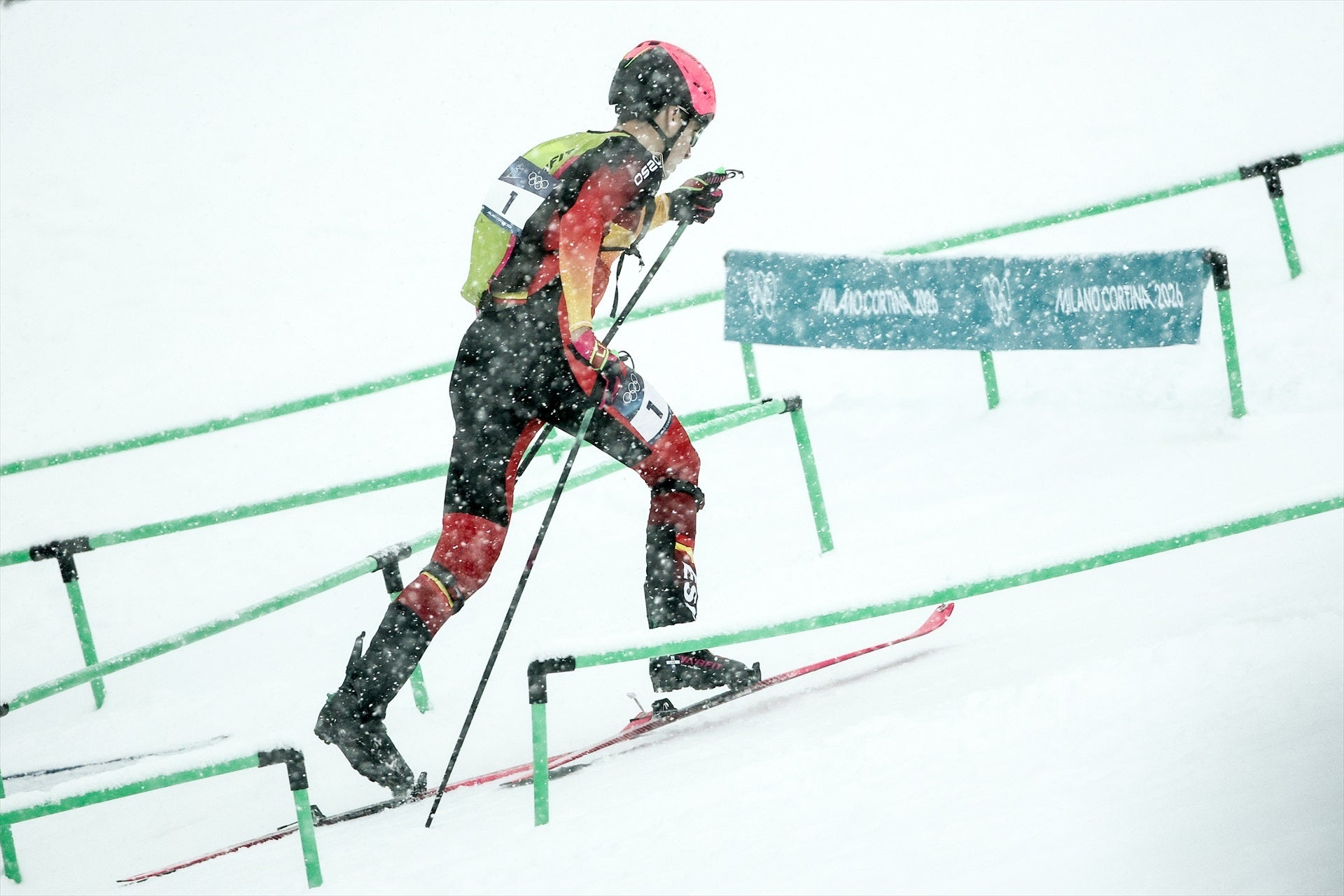 Oriol Cardona durant la prova on va aconseguir la medalla d'or | Europa Press