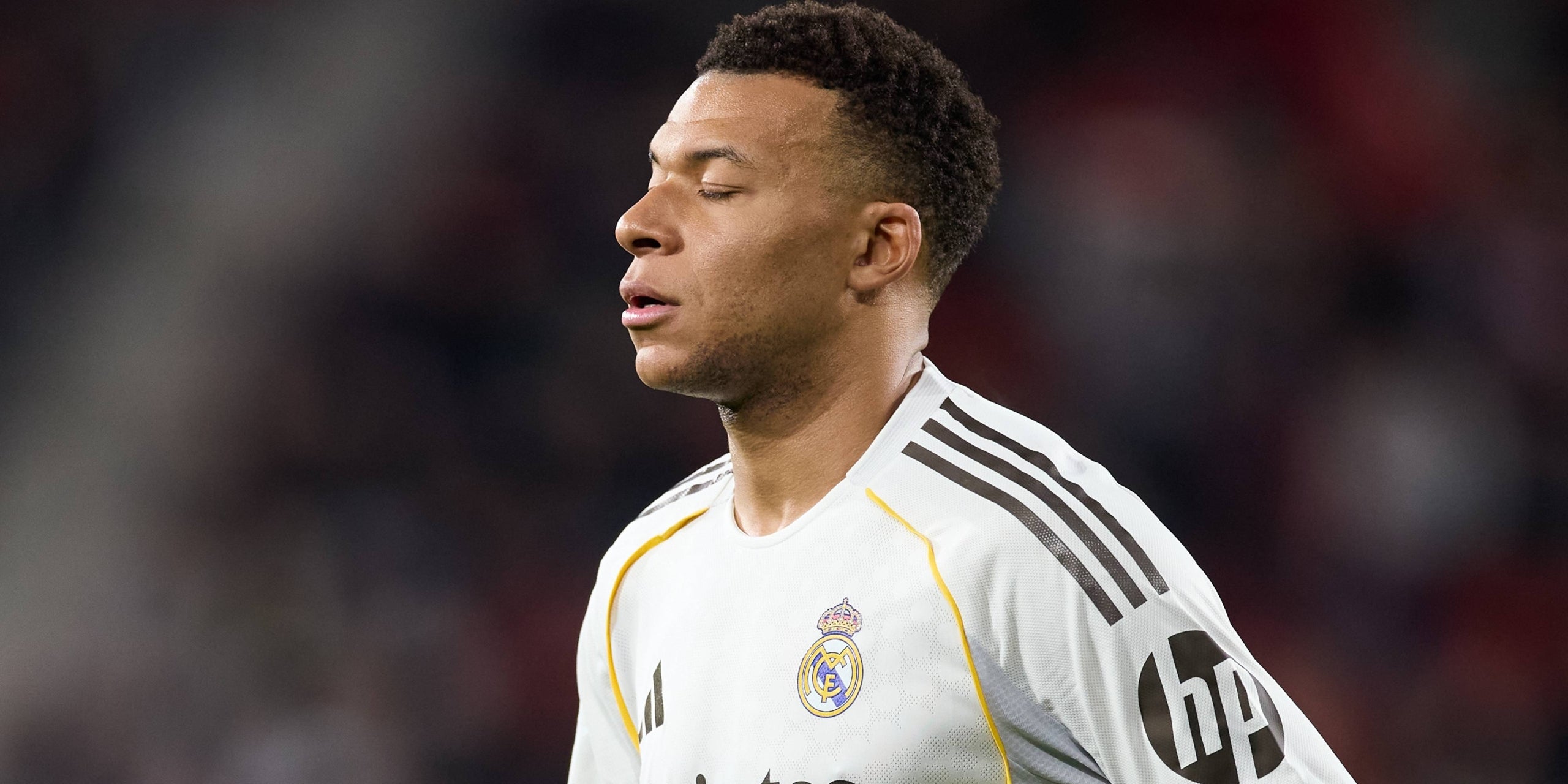Kylian Mbappé, durant l'Osasuna-Madrid | Europa Press