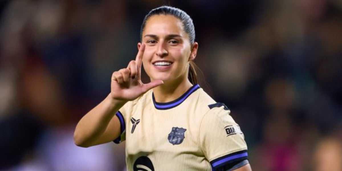 Dedicatòria de Kika a Laia després del seu gol | FC Barcelona