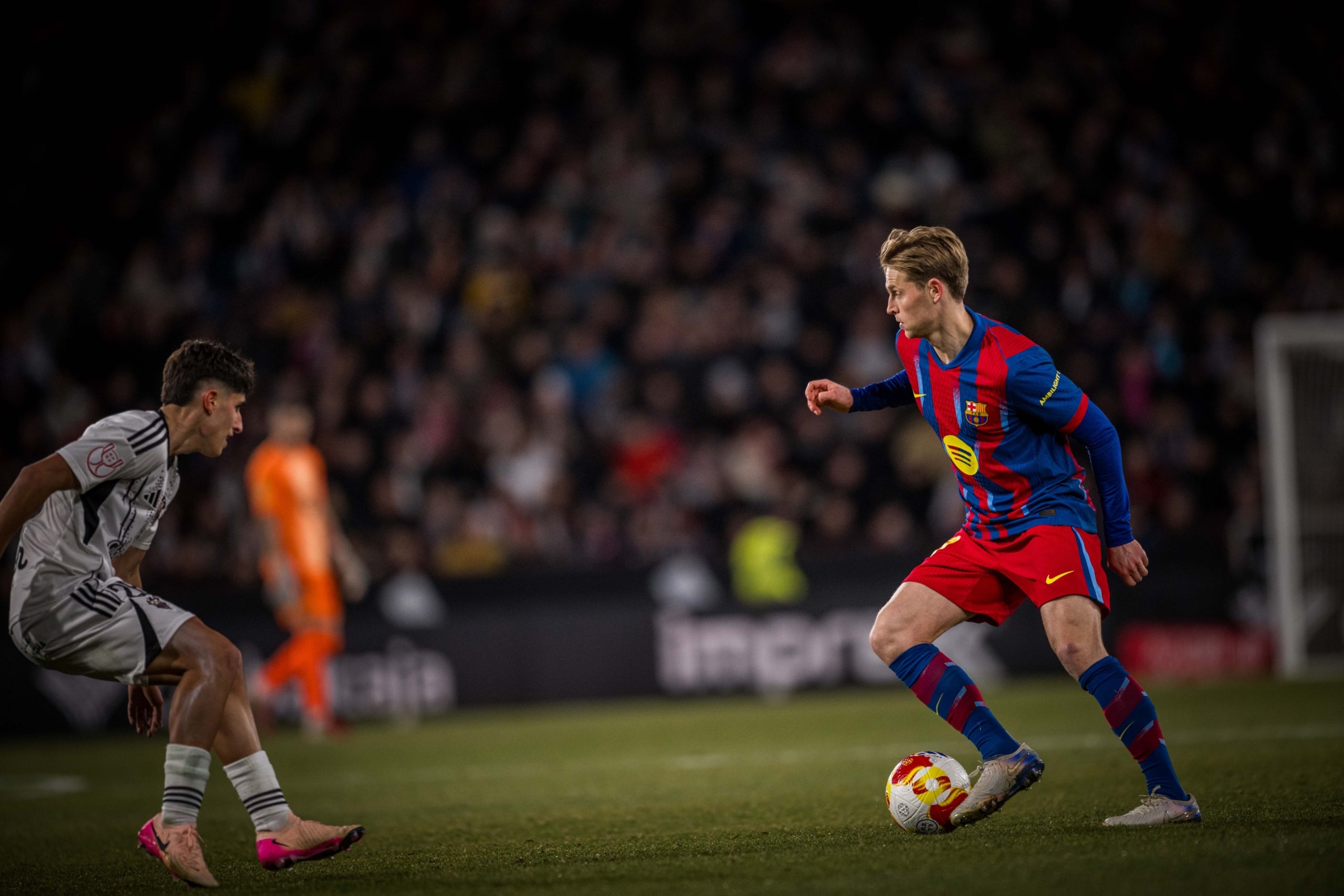 Frenkie de Jong, durant l'Albacete-Barça | FC Barcelona