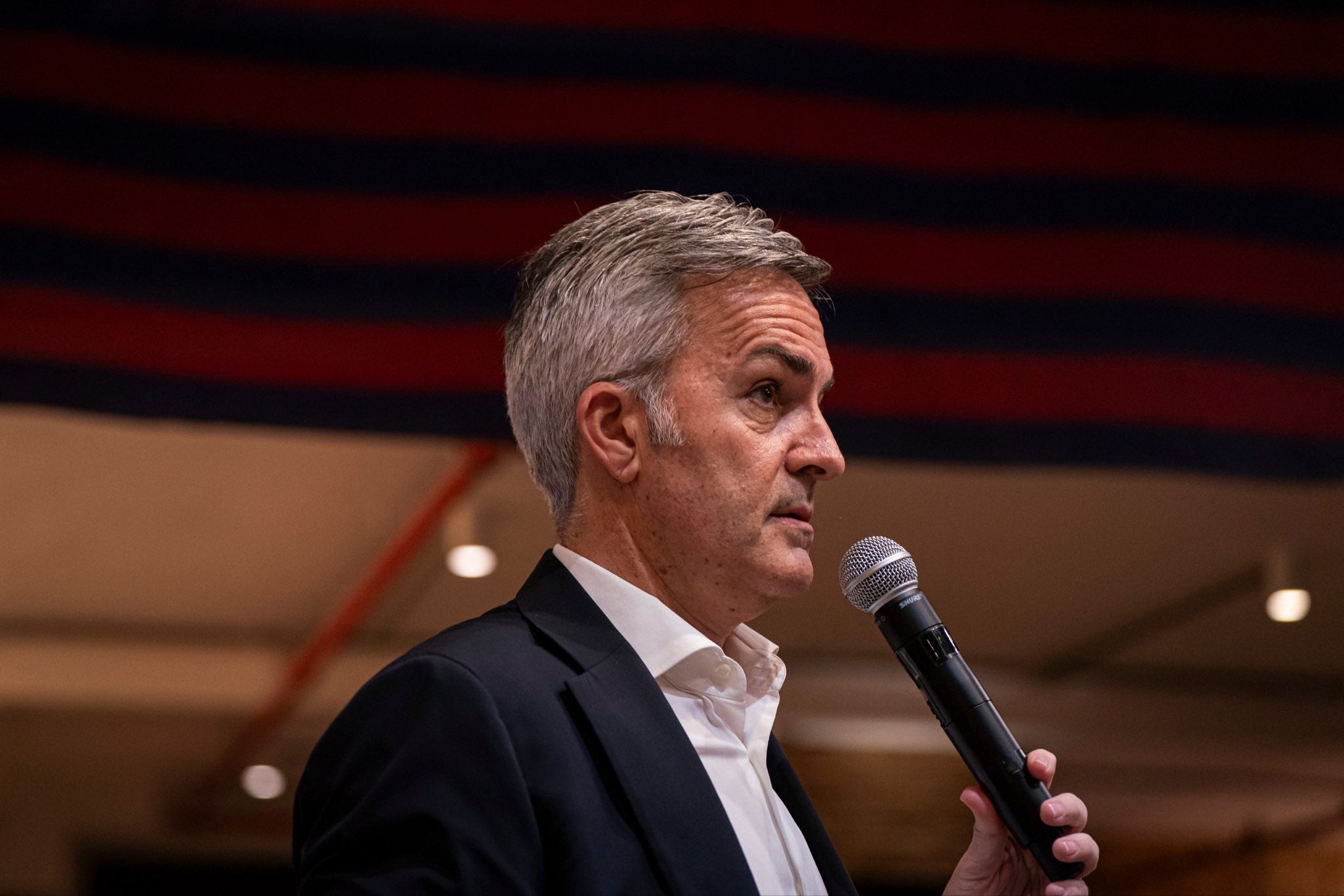 Víctor Font, durant un acte electoral | Nosaltres Barça