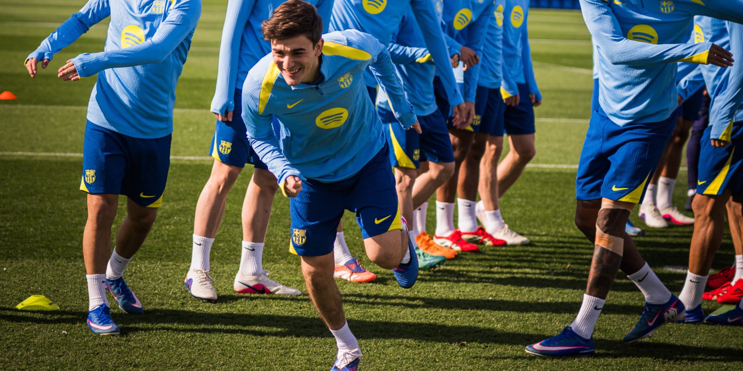 Gavi, després de reincorporar-se als entrenaments del Barça | FC Barcelona