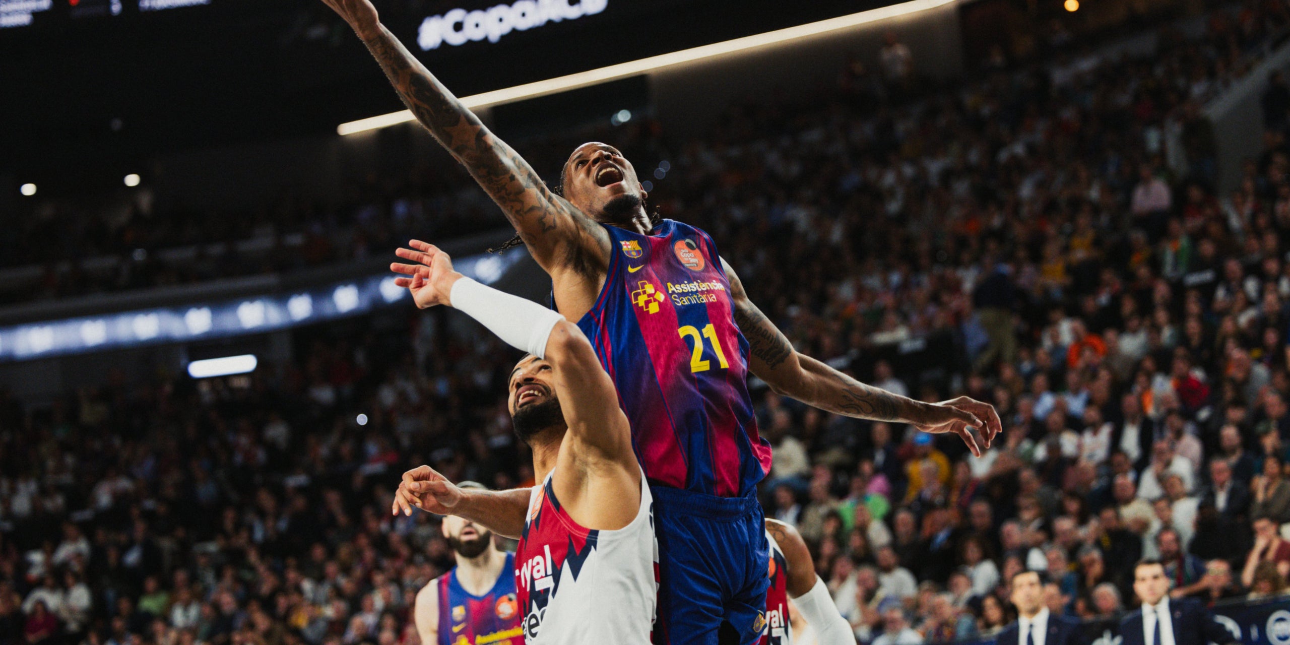 Clyburn durant el Barça-Baskonia | Barça Basket
