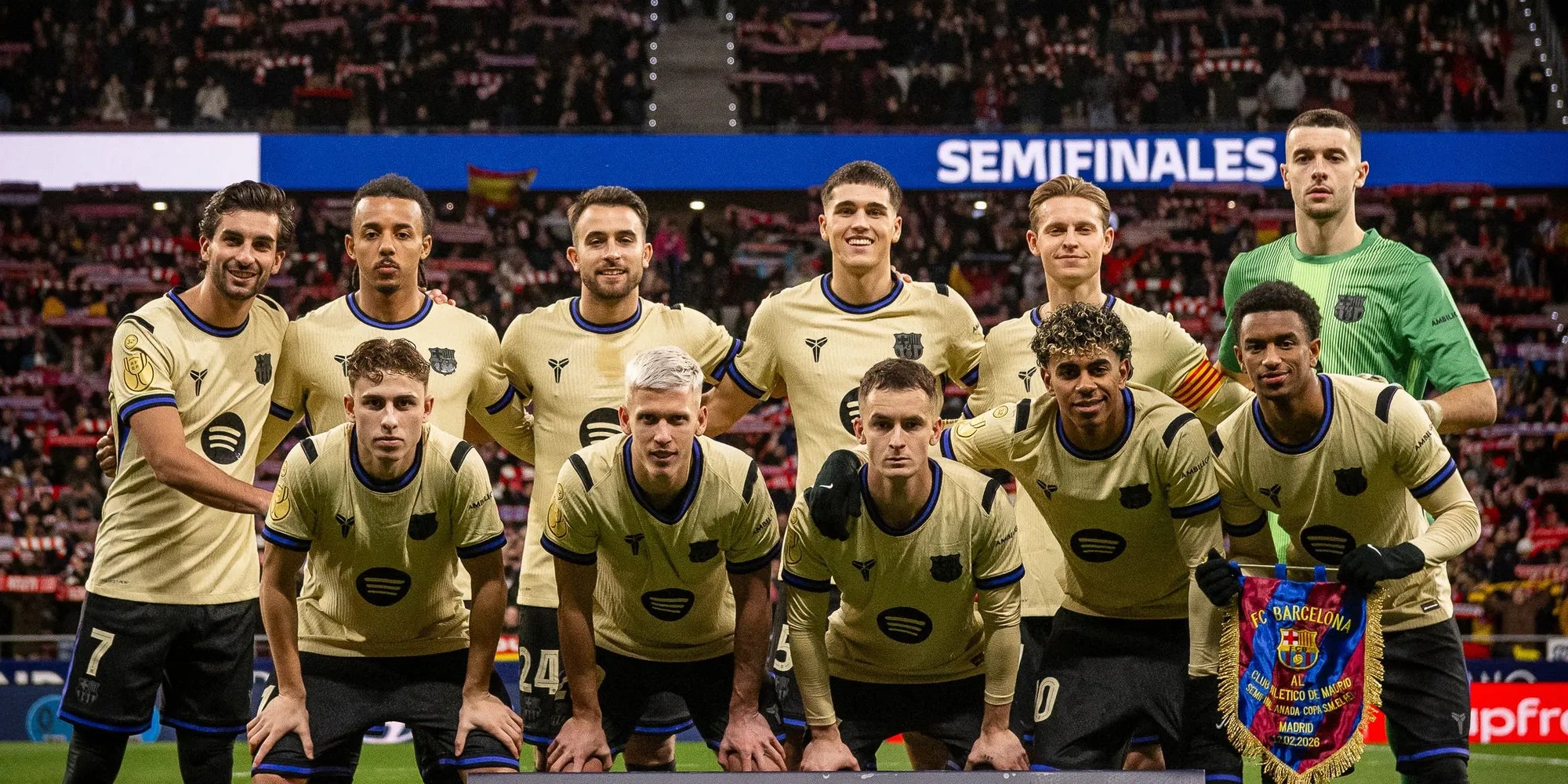 L'onze titular del Barça en el partit contra l'Atlètic de Madrid | FC Barcelona