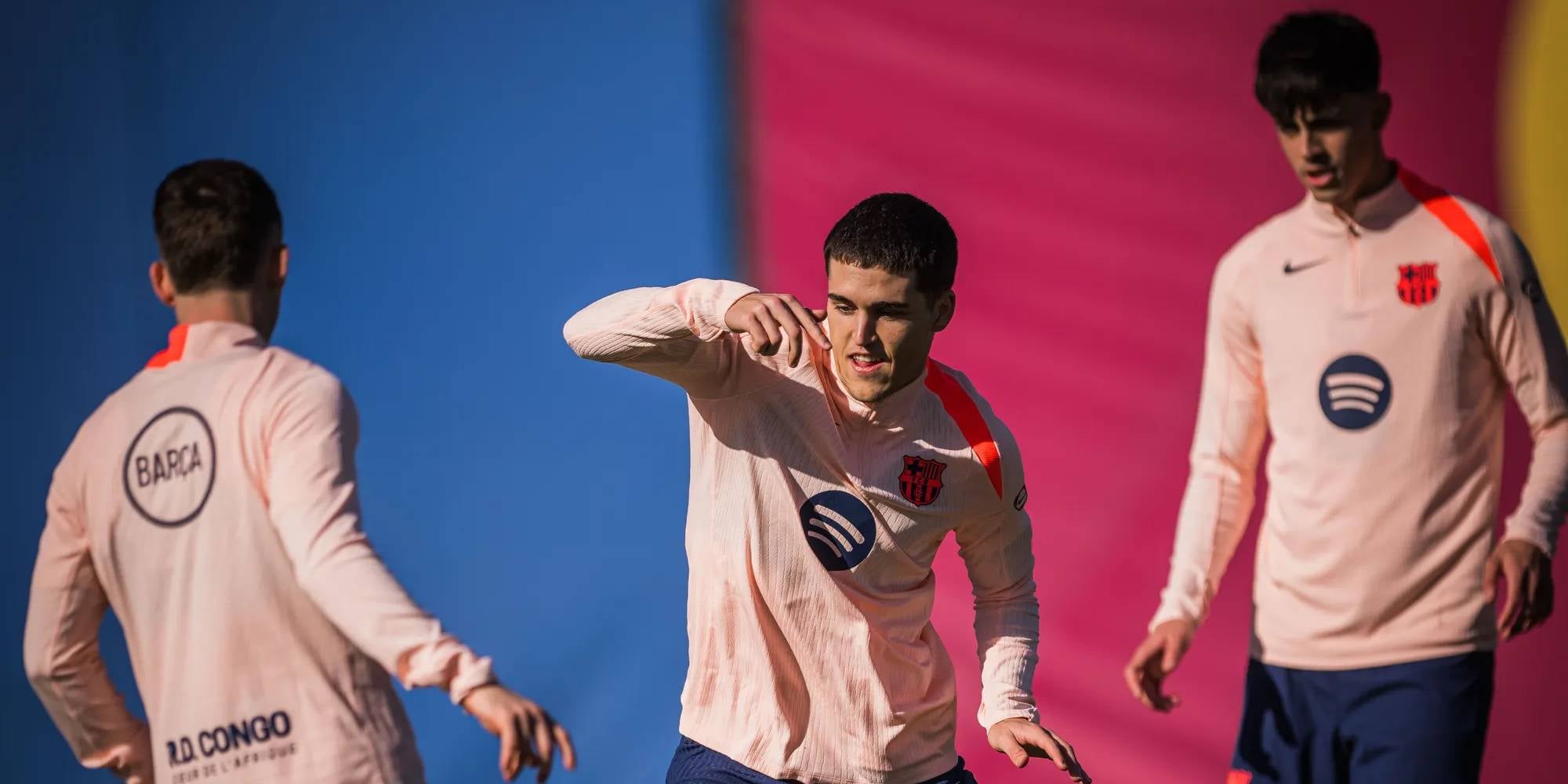 Els jugadors del Barça, durant un entrenament | FC Barcelona