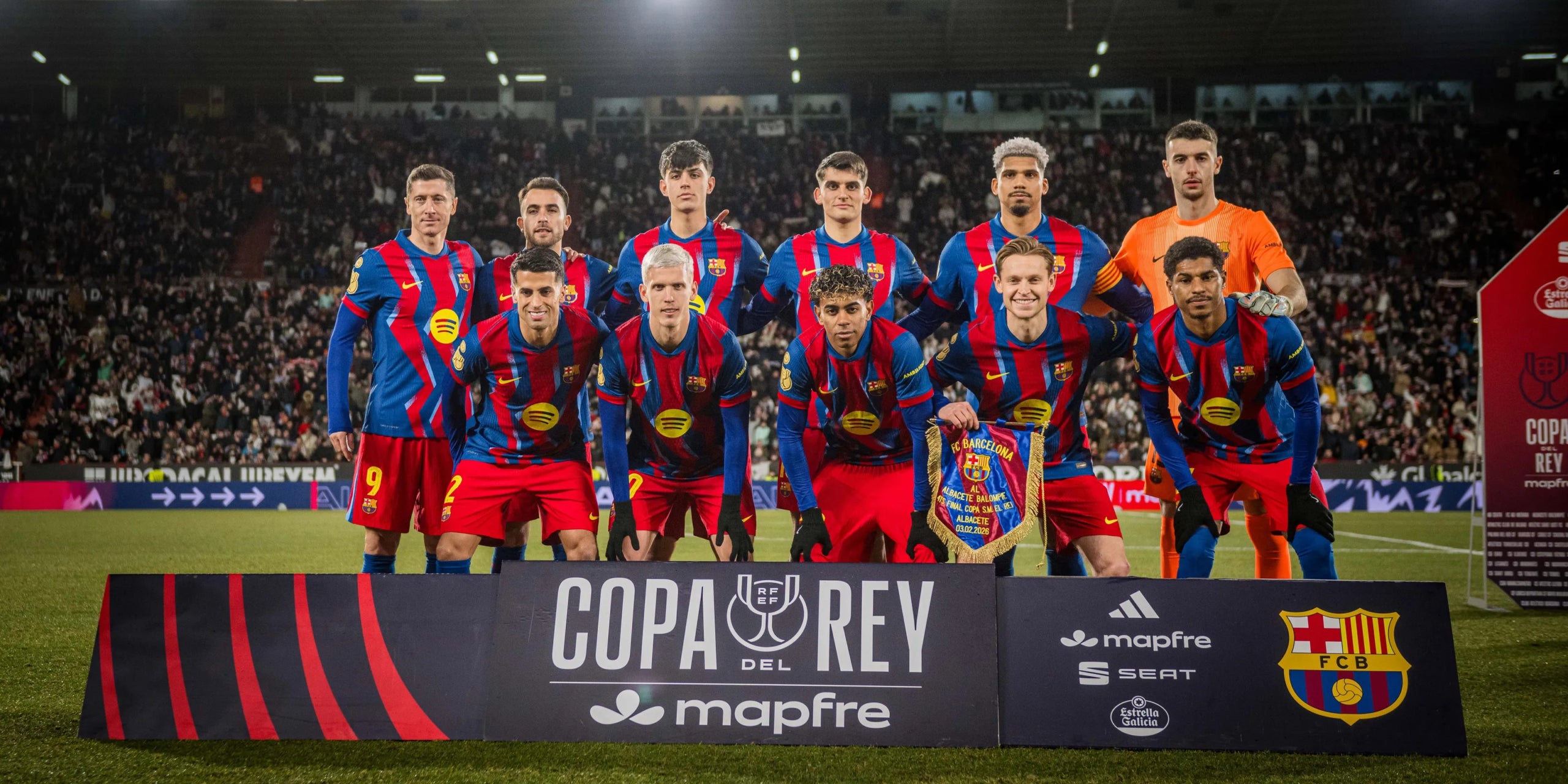 L'onze titular del Barça en el partit contra l'Albacete | FC Barcelona