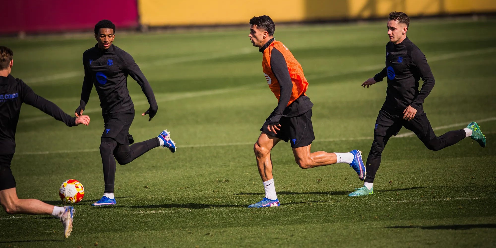 Els jugadors del Barça, durant un entrenament | FC Barcelona