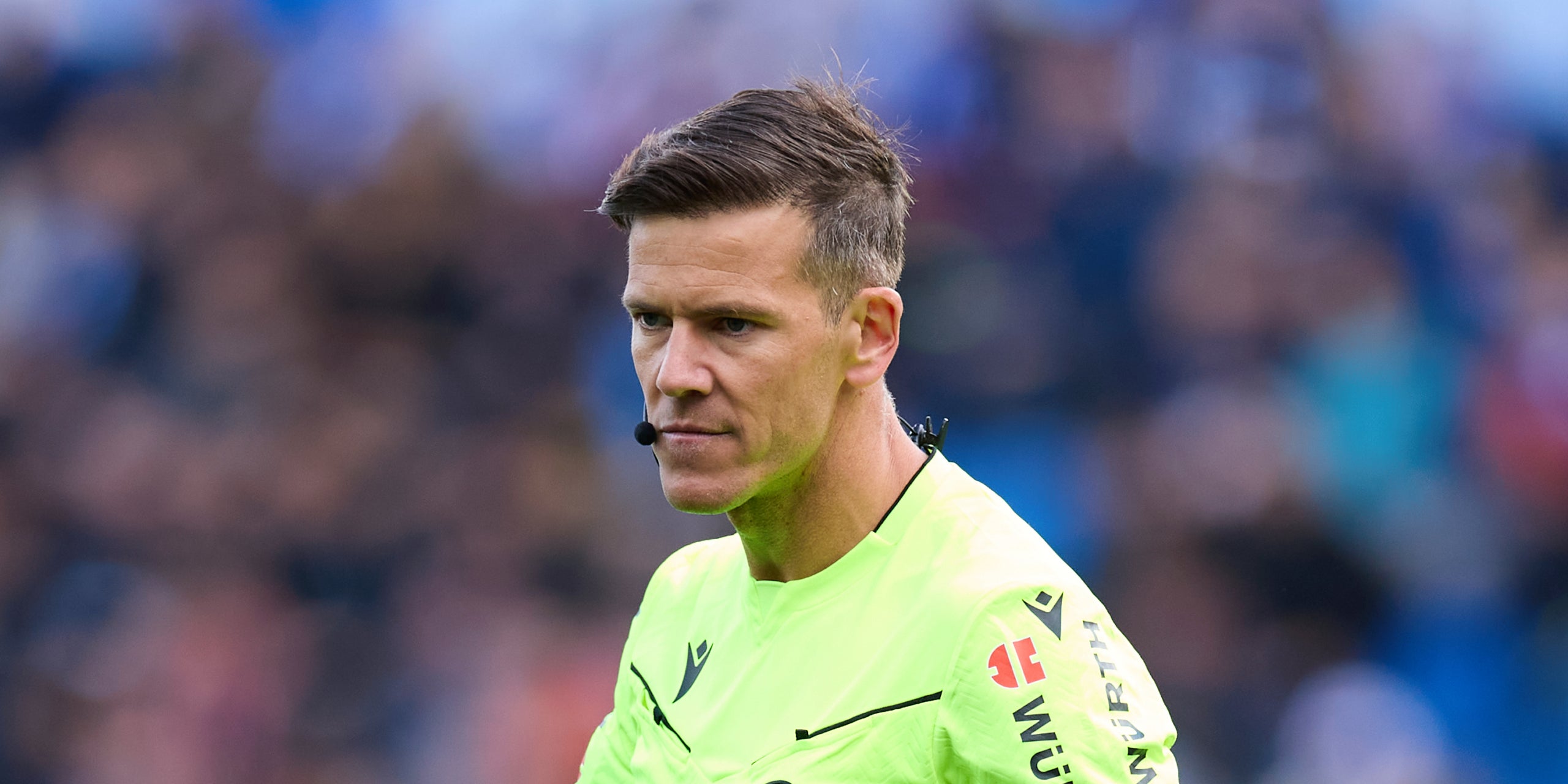 L'àrbitre canari Juan Luis Pulido Santana, durant un partit | Europa Press