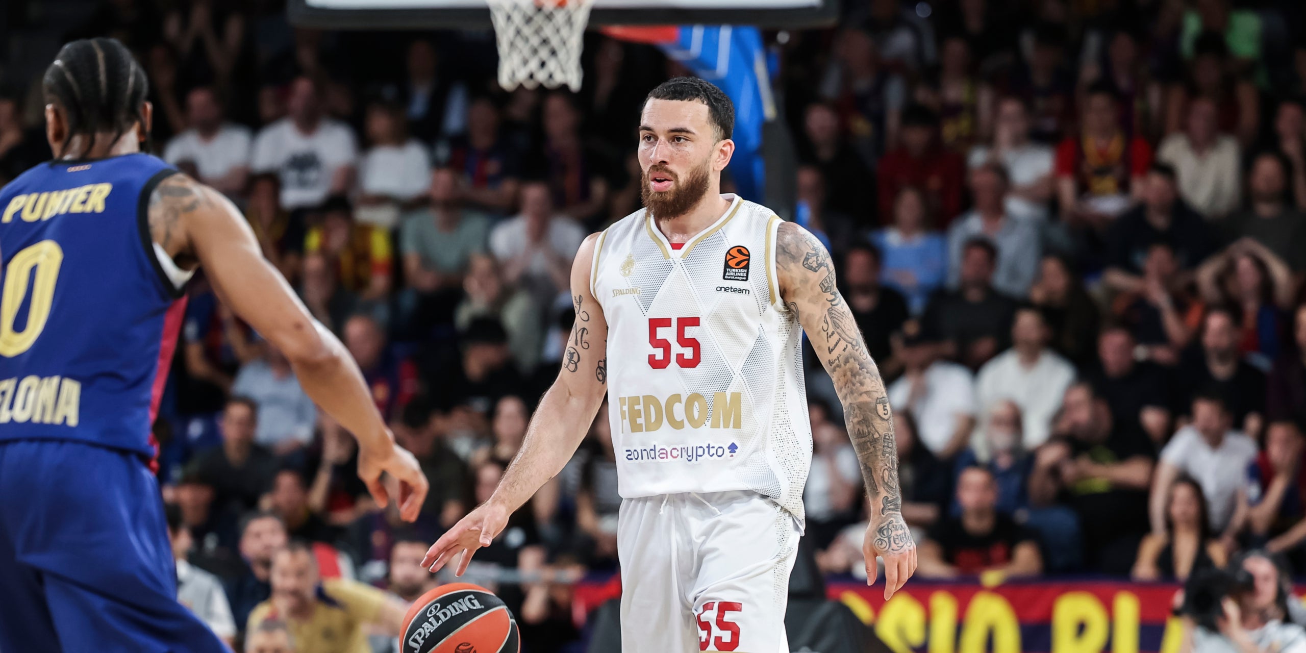 Mike James, durant un partit contra el Barça al Palau Blaugrana | Europa Press