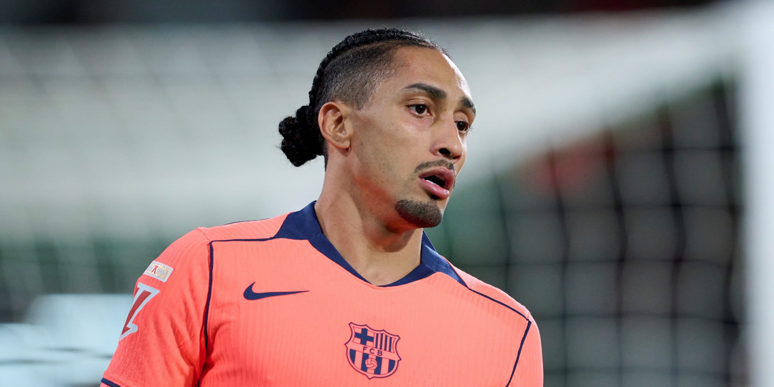 Raphinha, durant un partit amb el Barça | Europa Press