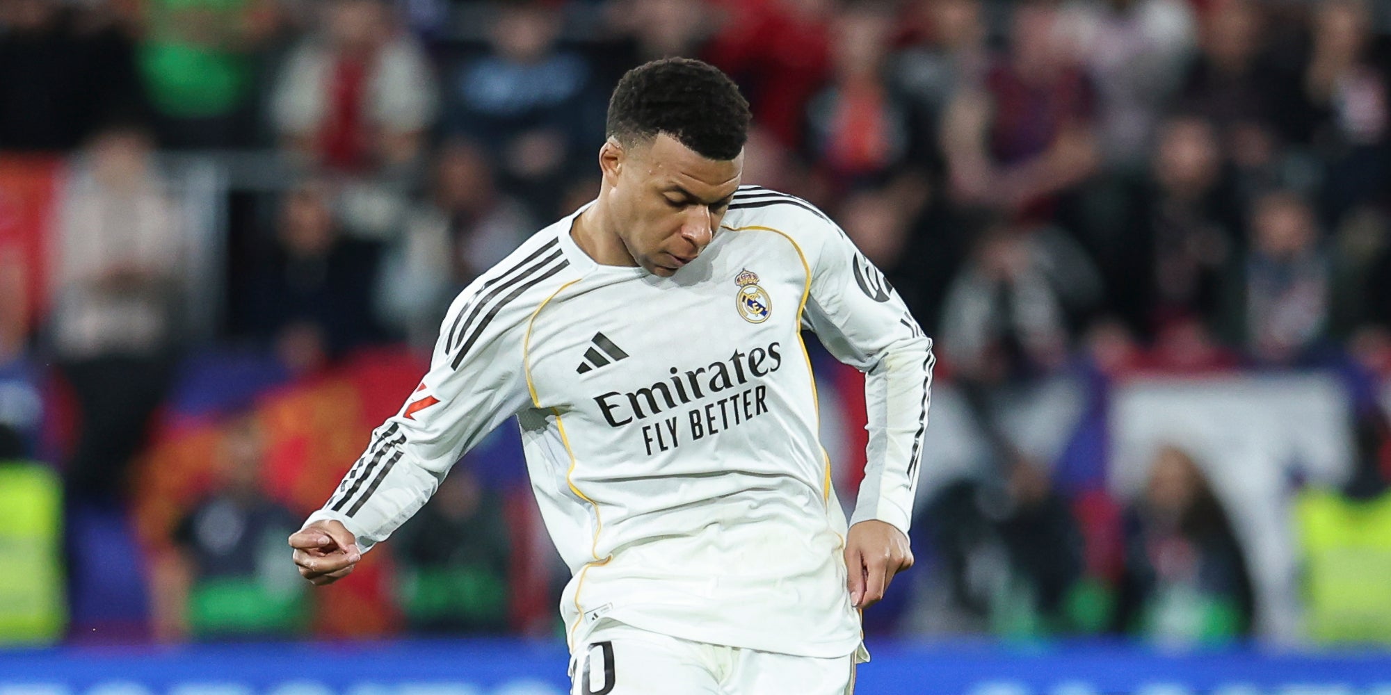 Kylian Mbappé, durant un partit amb el Madrid | Europa Press