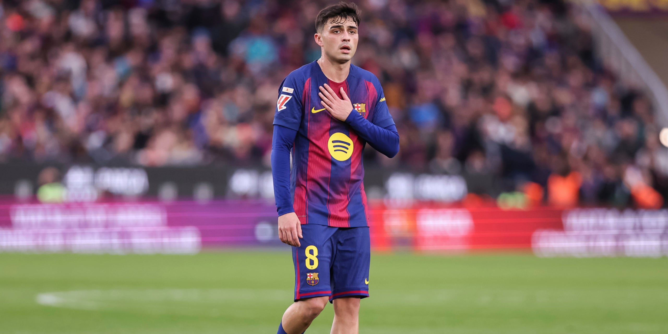 Pedri González, durant un partit del Barça | Europa Press