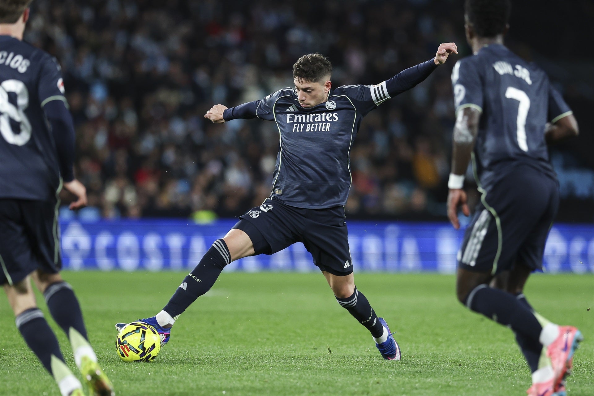 Fede Valverde durant el Celta - Madrid | Europa Press