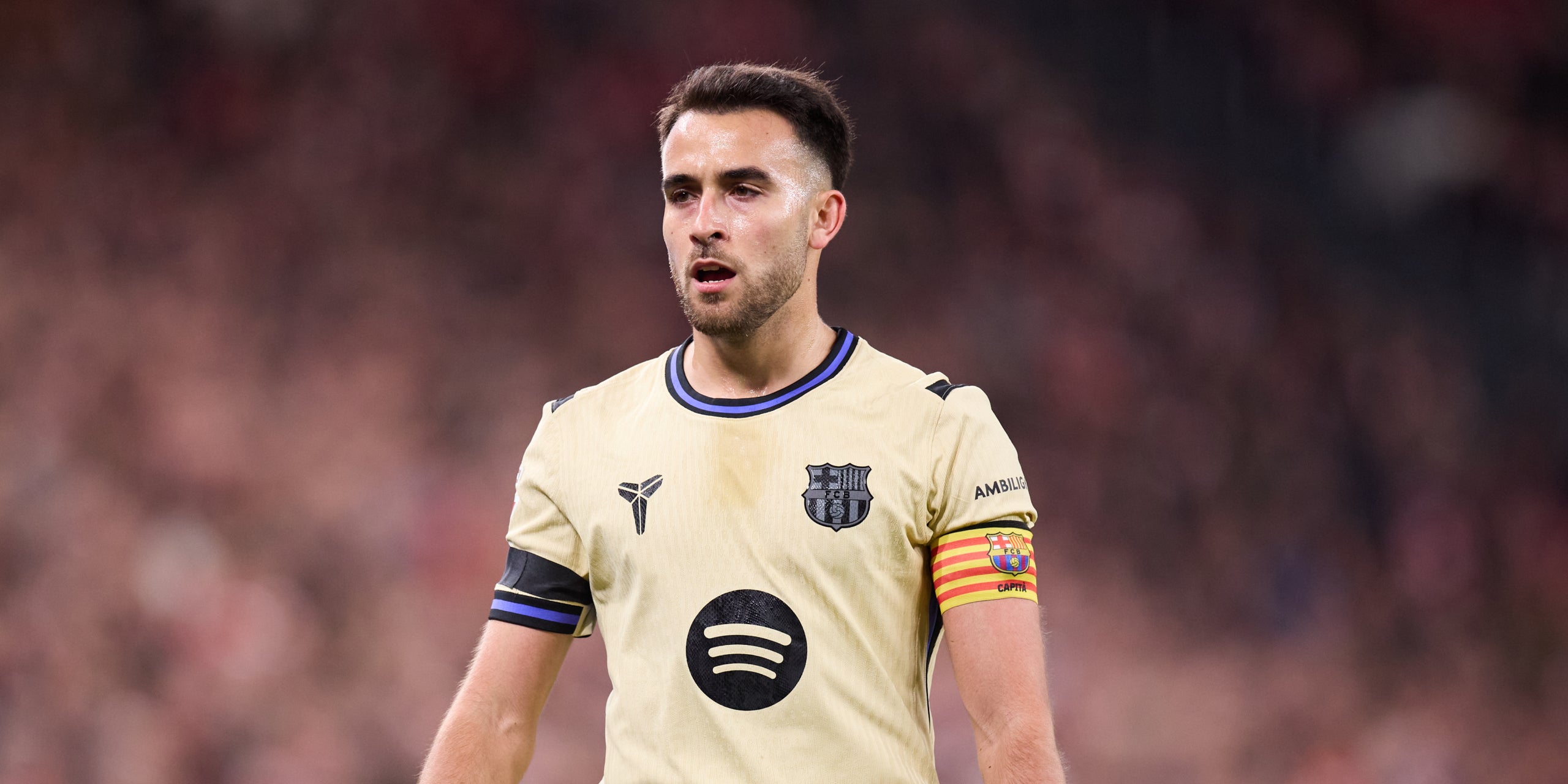 Eric Garcia, durante un partido con el Barça | Europa Press