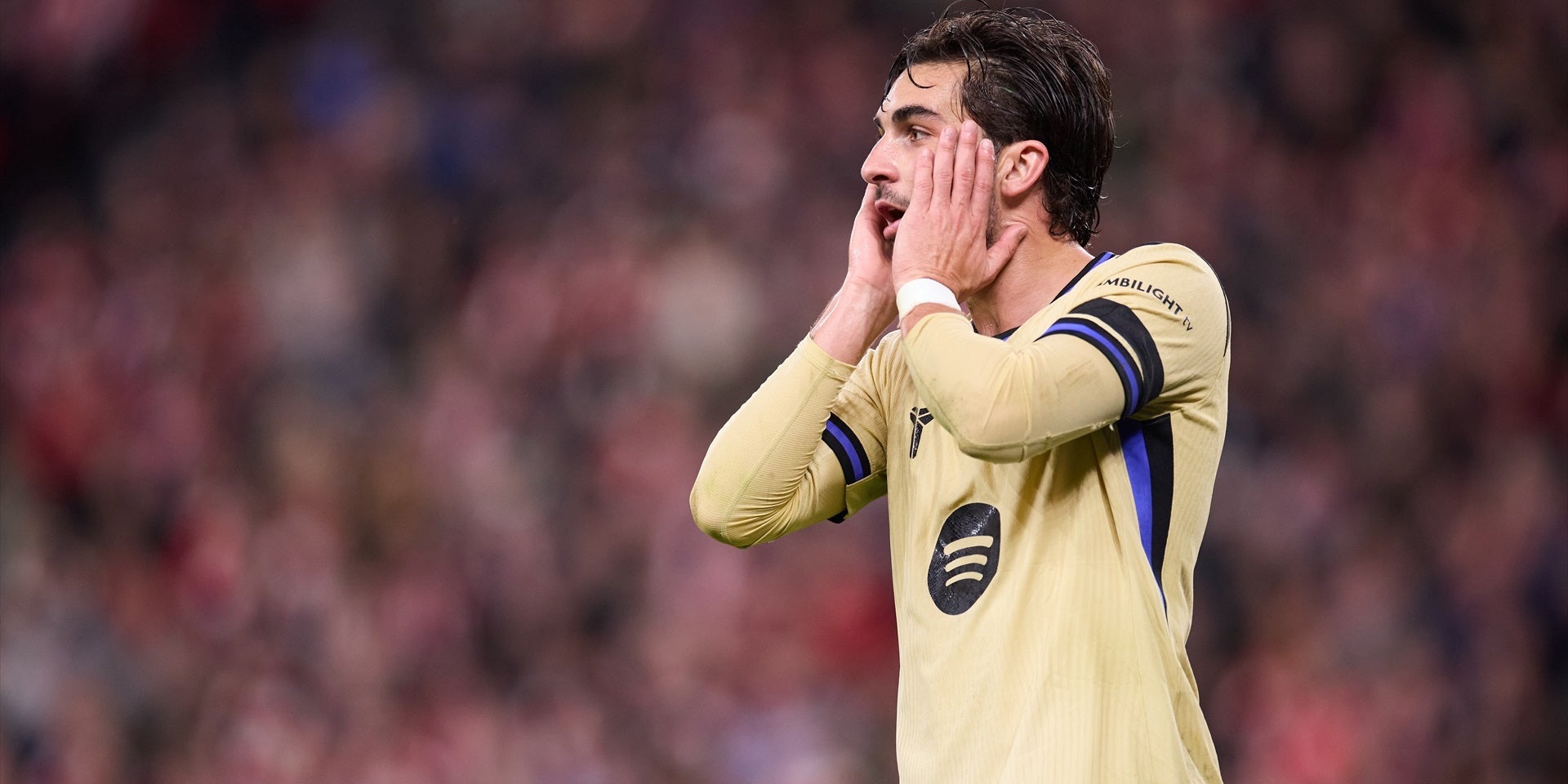 Ferran Torres durant un partit del Barça | Europa Press