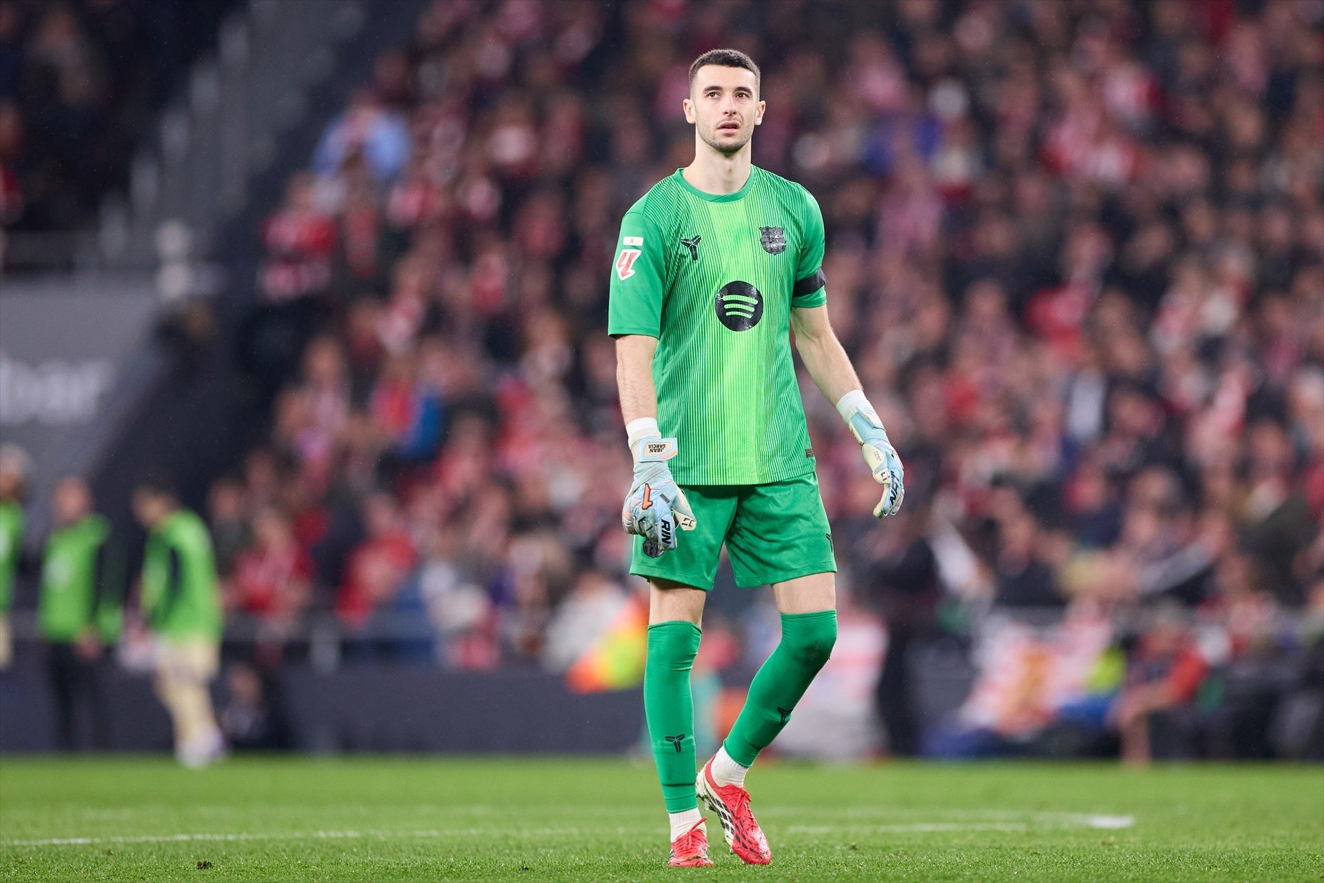 Joan Garcia durant un partit del Barça | Europa Press