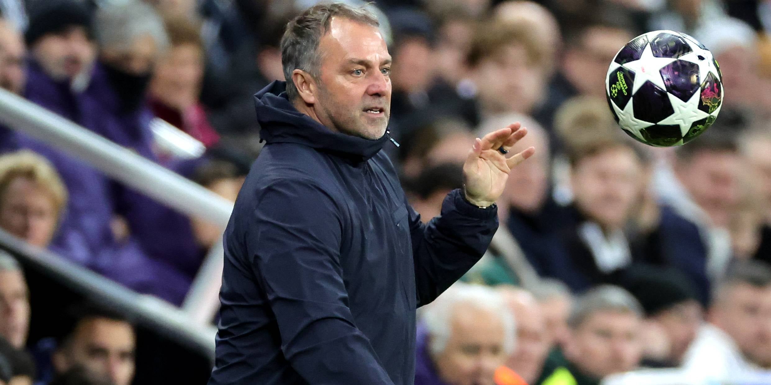 Hansi Flick, durant el Newcastle-Barça de Champions | Europa Press