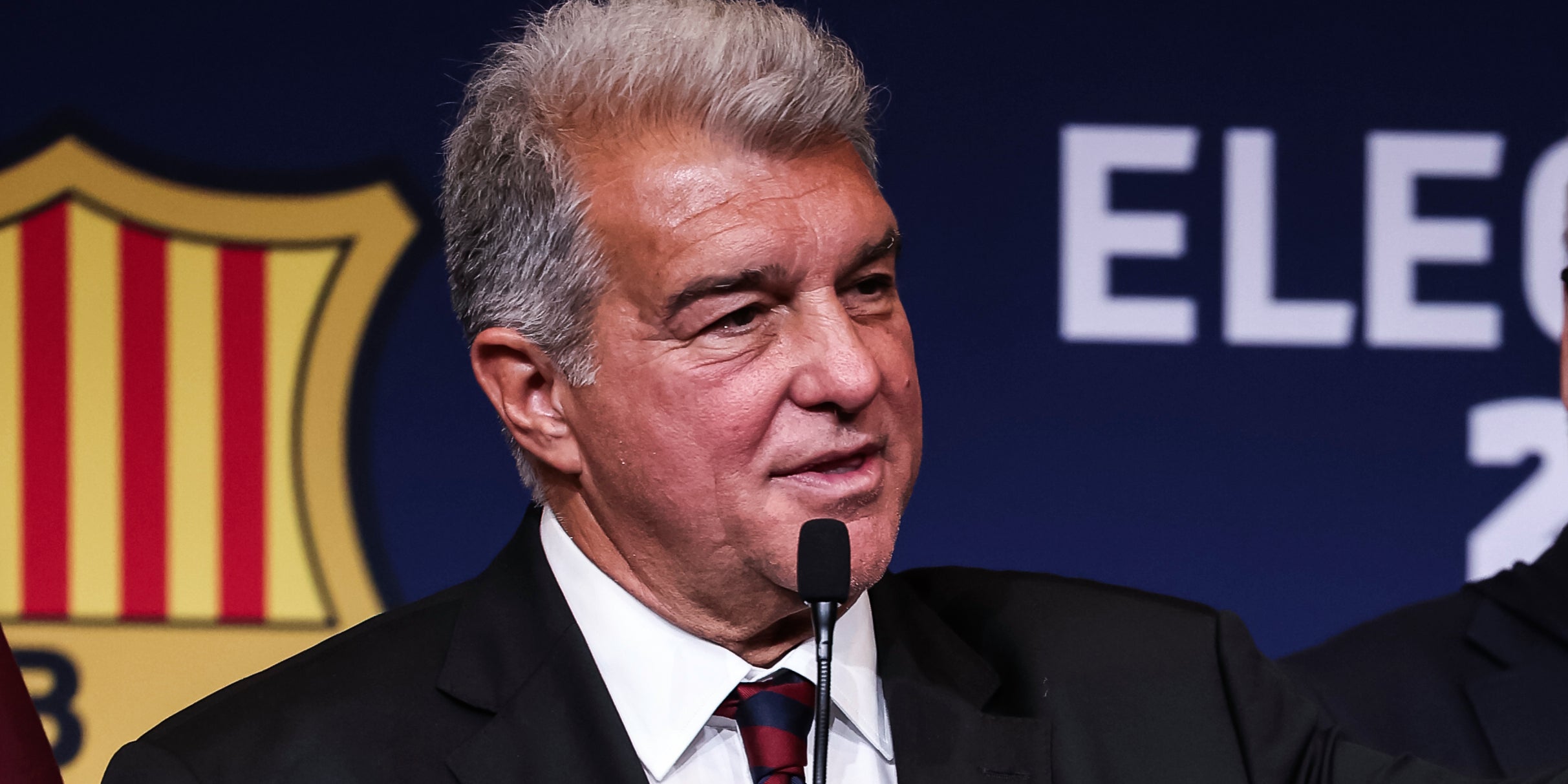 Joan Laporta, després de guanyar les eleccions | Europa Press