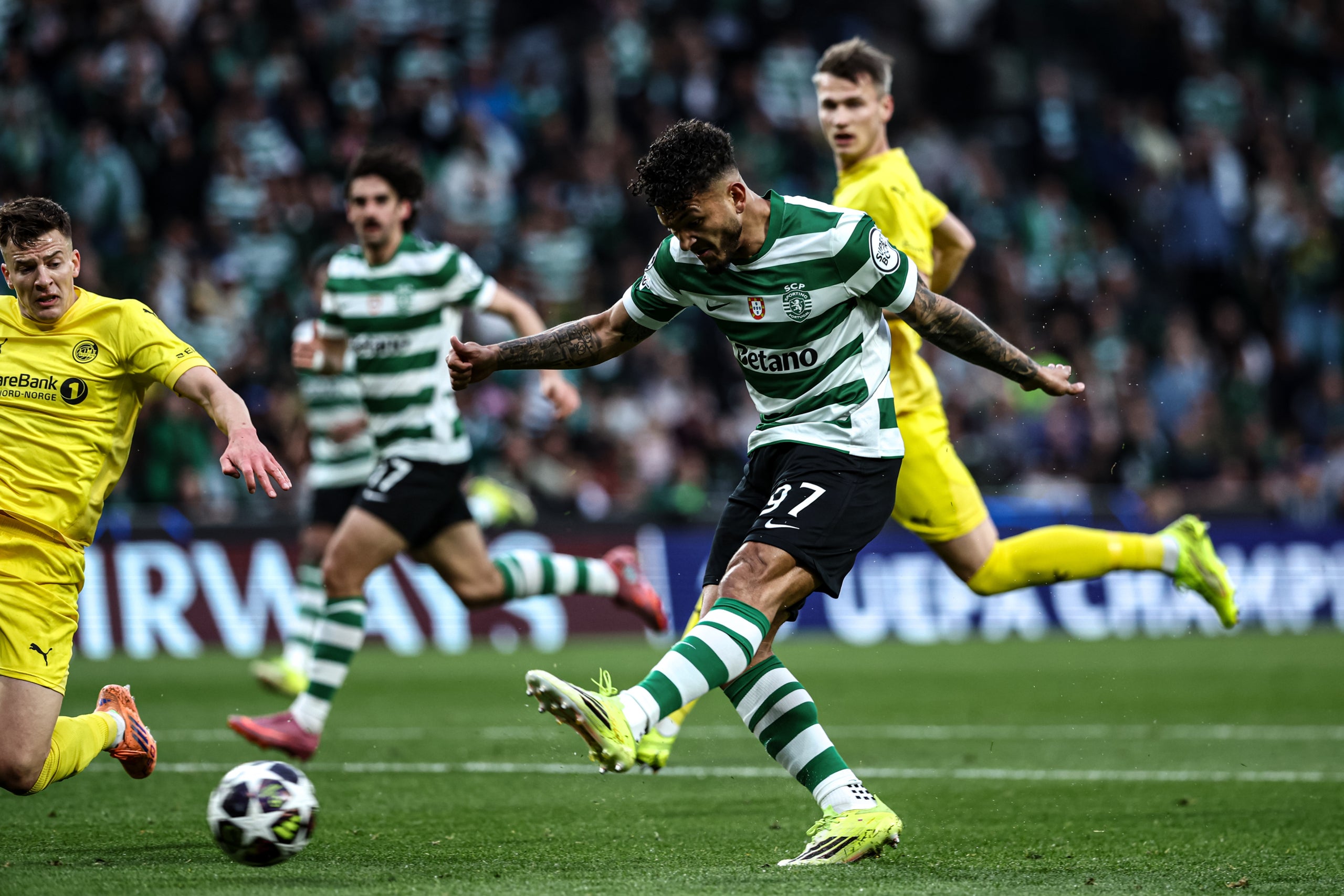 Luis Suárez, durant l'Sporting de Portugal-Bodo/Glimt | Europa Press