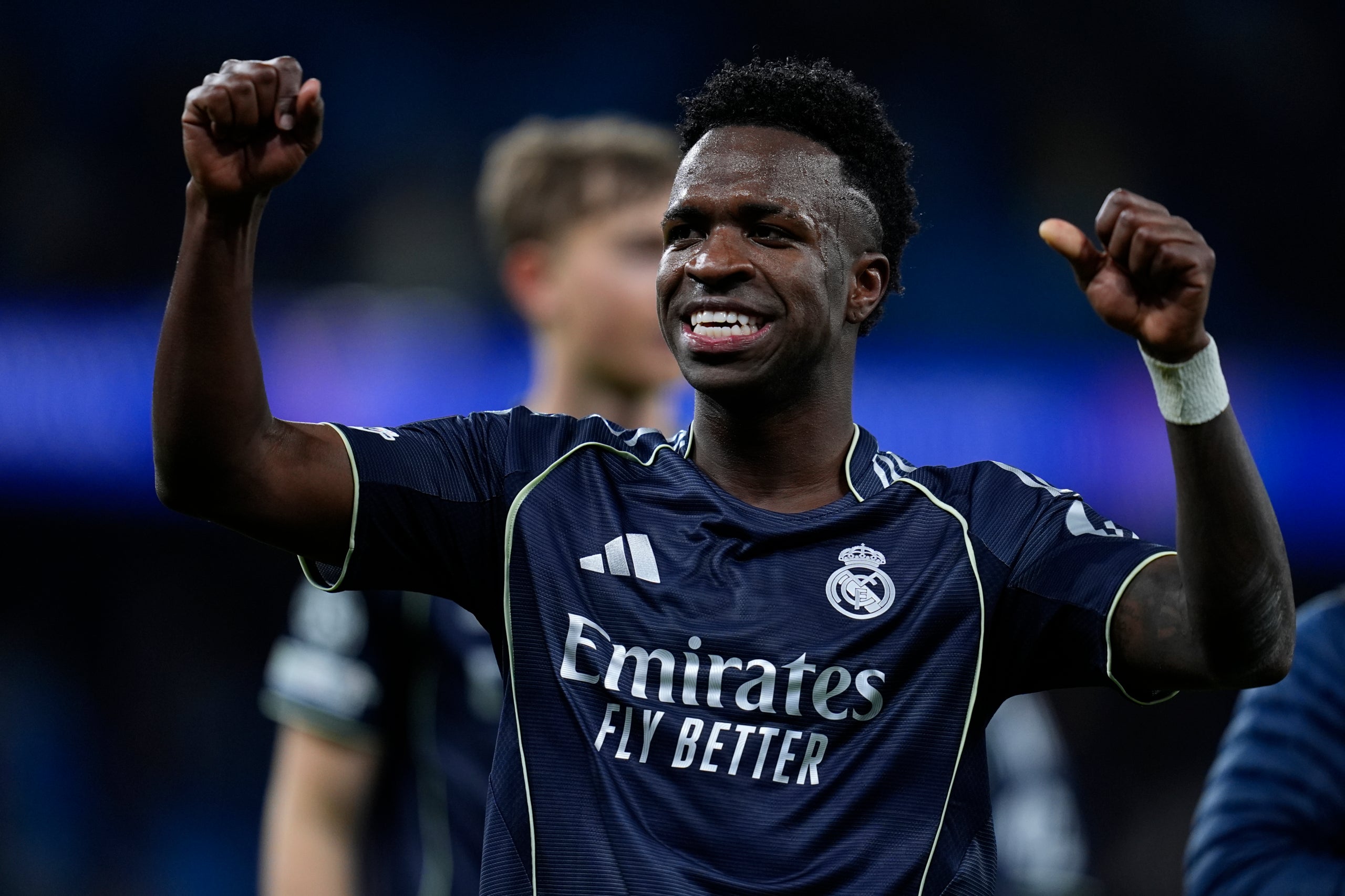 Vinicius Jr., celebrant la victòria contra el Manchester City | Europa Press