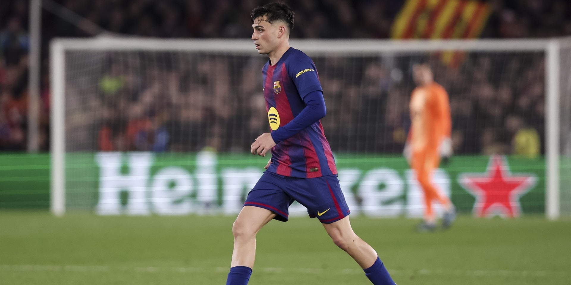 Pedri durant un partit del Barça | Europa Press