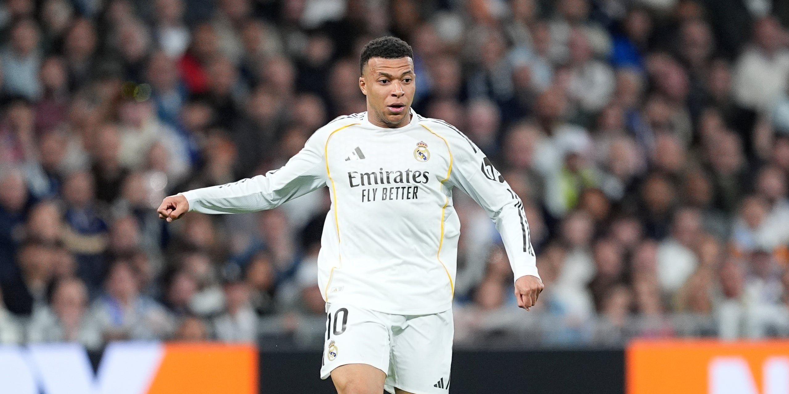 Kylian Mbappé, durant un partit amb el Madrid | Europa Press