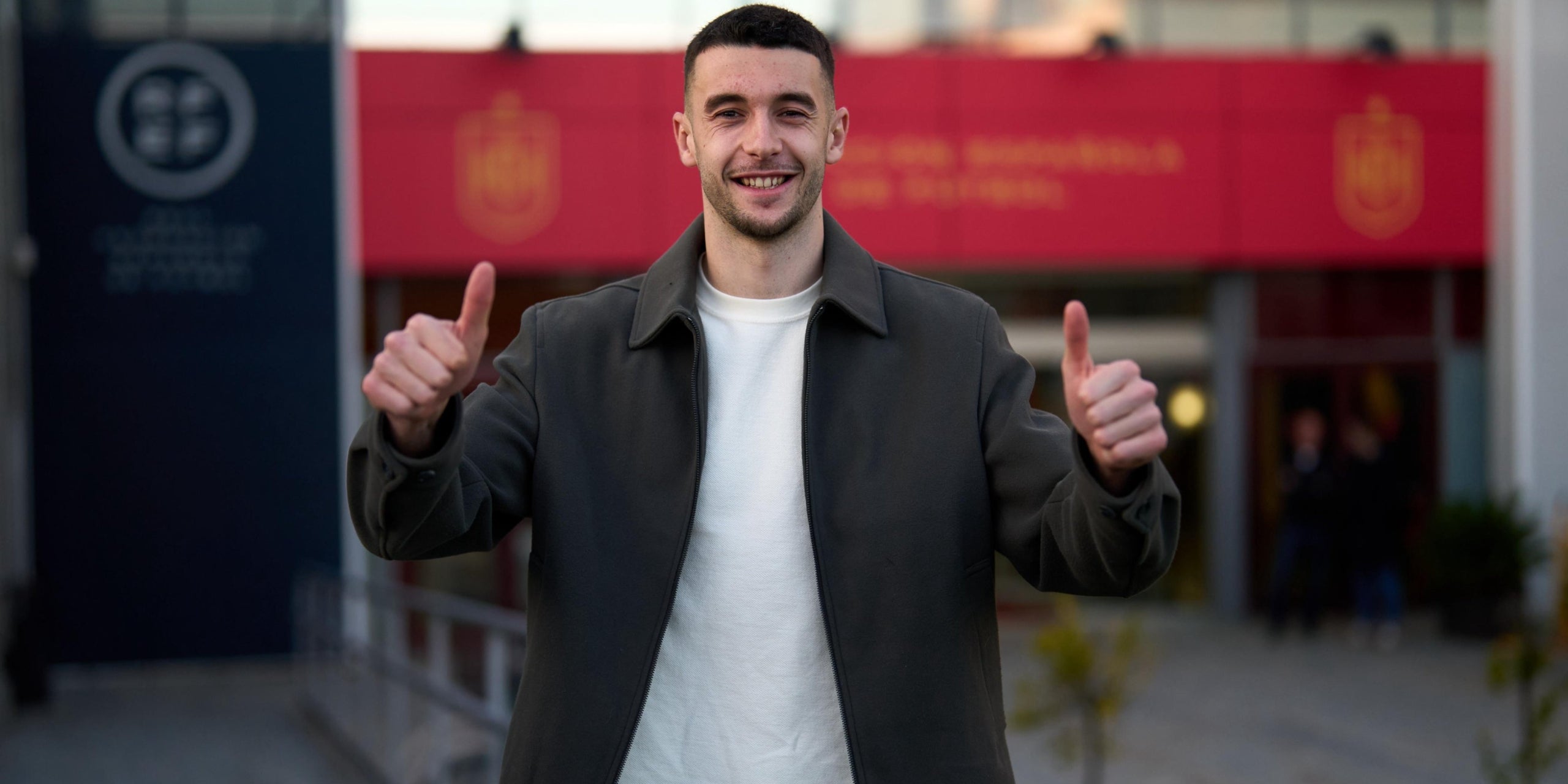 Joan Garcia, durant la concentració amb la selecció espanyola | Europa Press