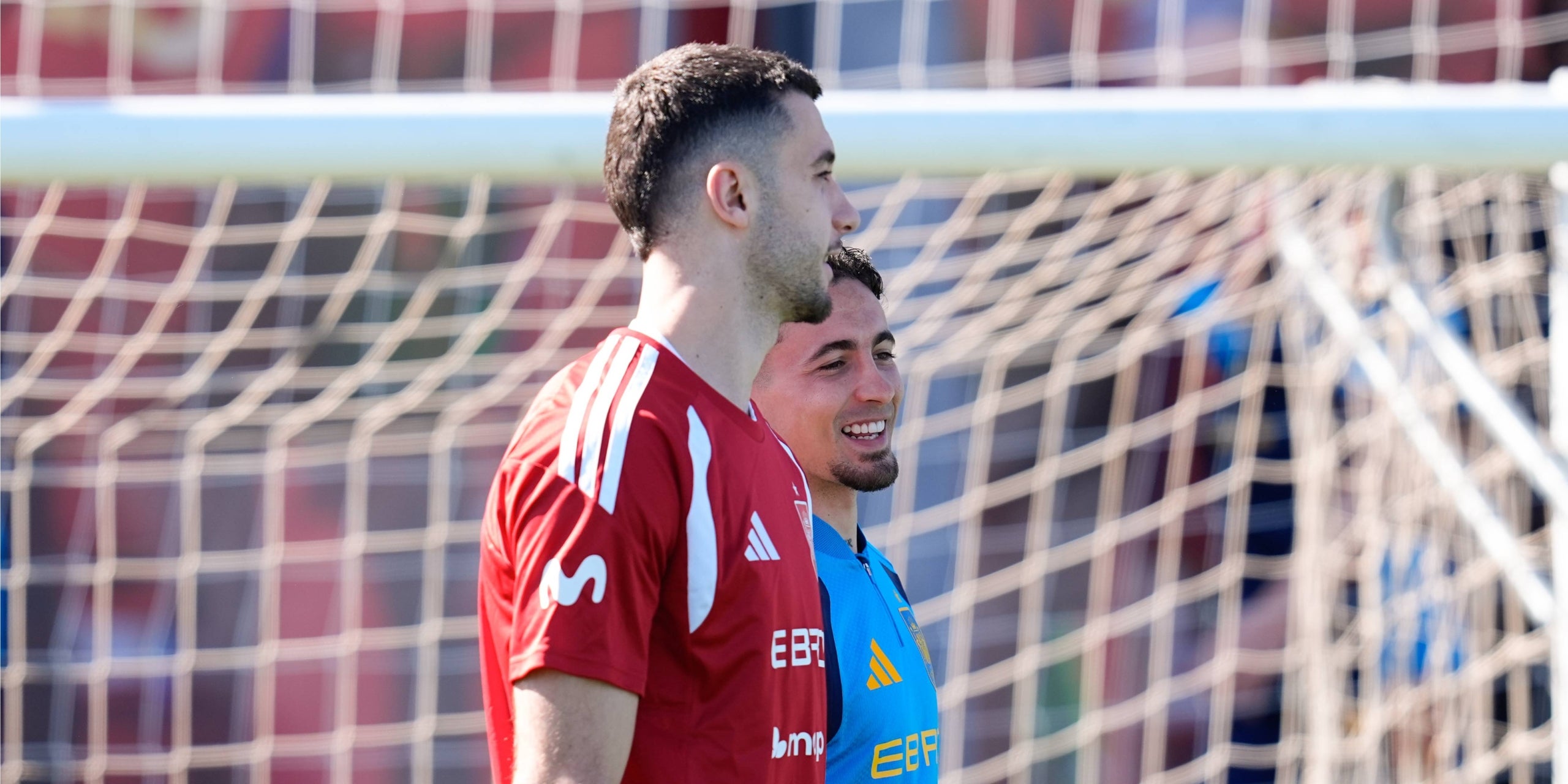 Joan García, a l'entrenament de la selecció espanyola. | Europa Press