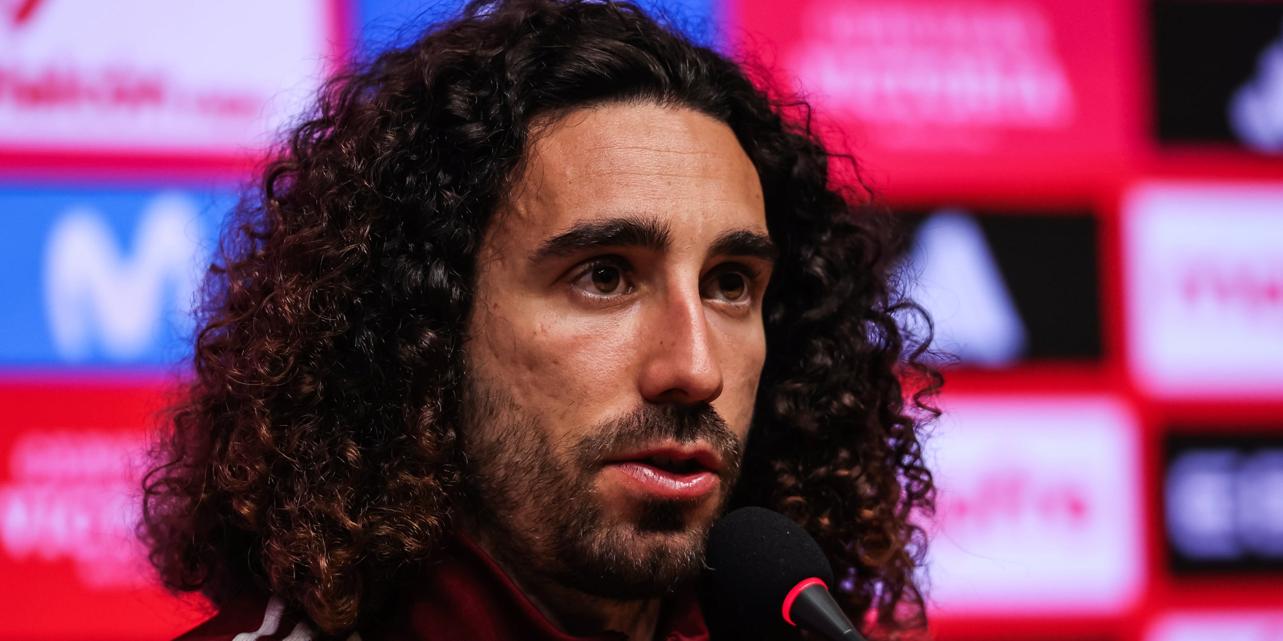 Marc Cucurella, durant una roda de premsa | Europa Press