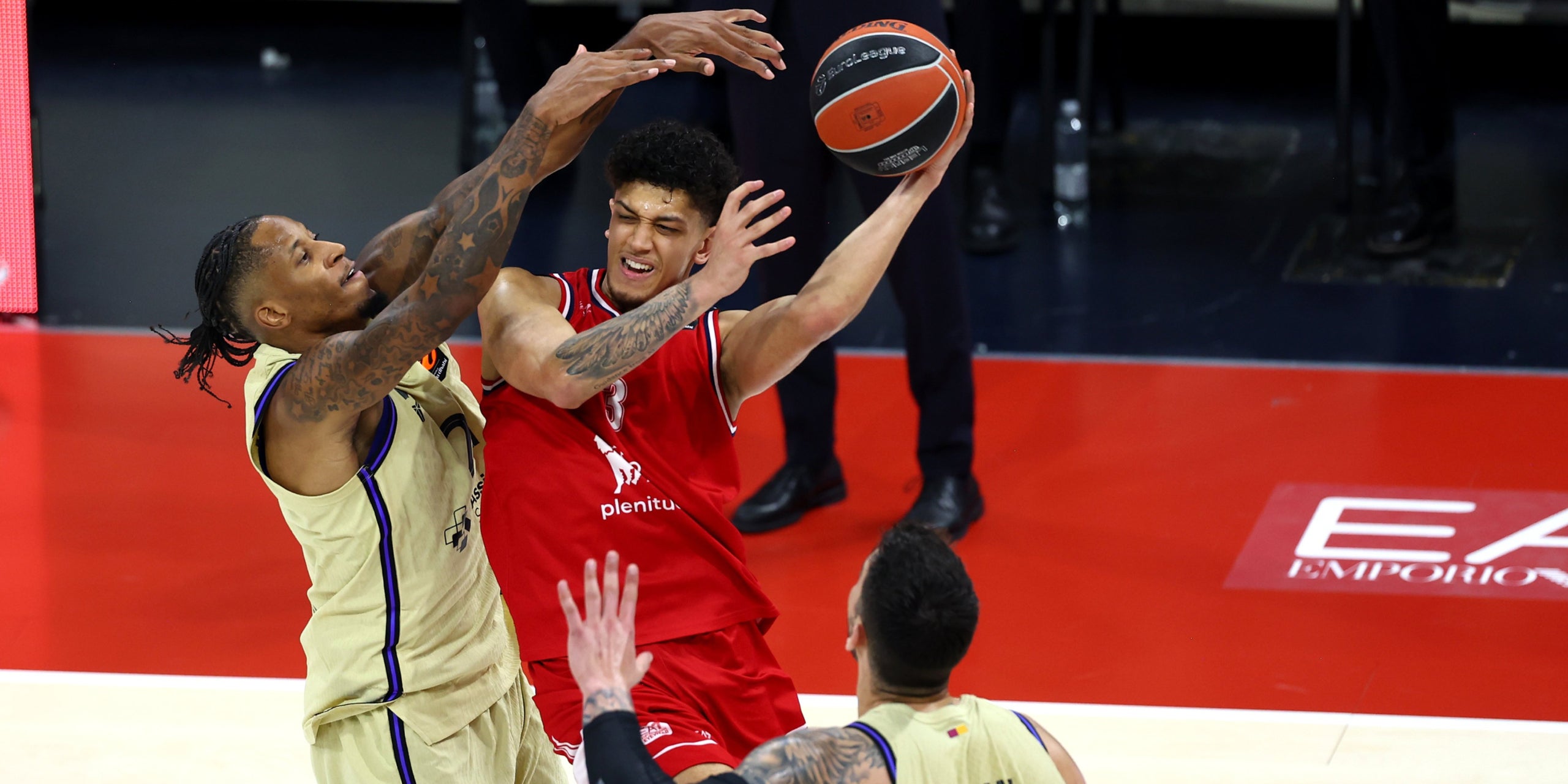 Will Clyburn, durant el partit contra el Milà | FCB Basket